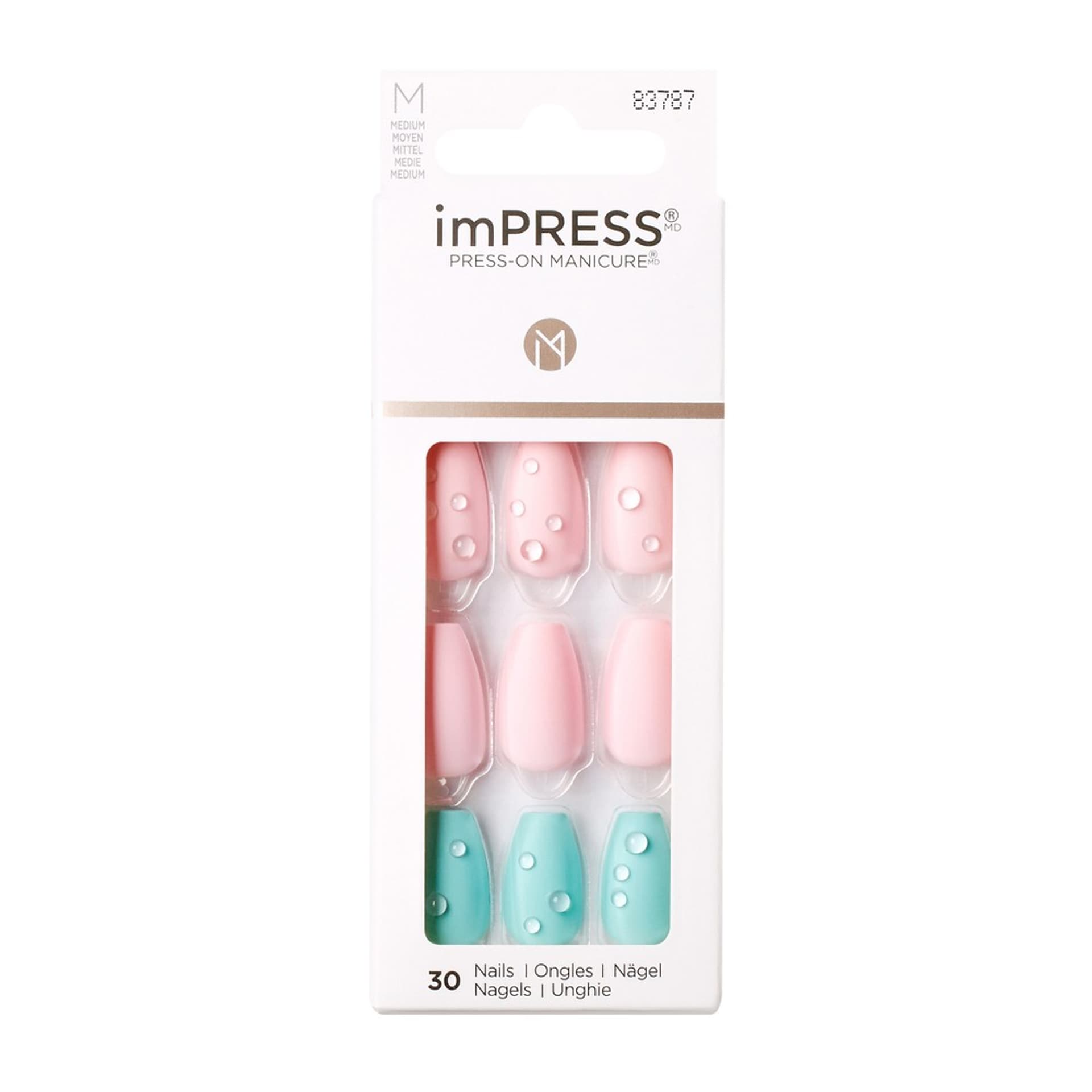

KISS Sztuczne Paznokcie samoprzylepne imPress - KIMM06 (rozmiar M) 1op.(30szt)