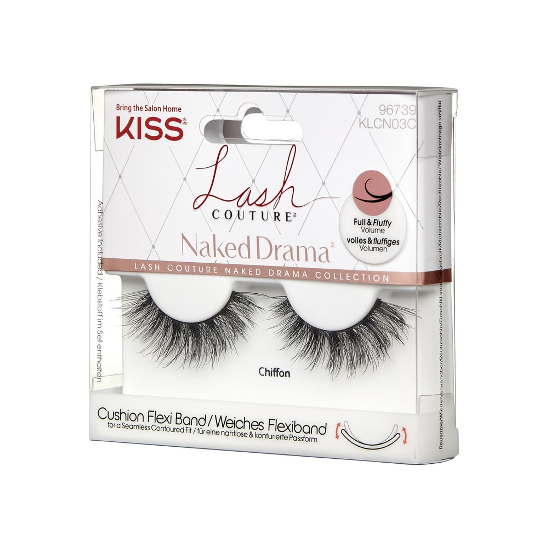 

KISS Lash Couture Sztuczne rzęsy Naked Drama - Chiffon 1op.