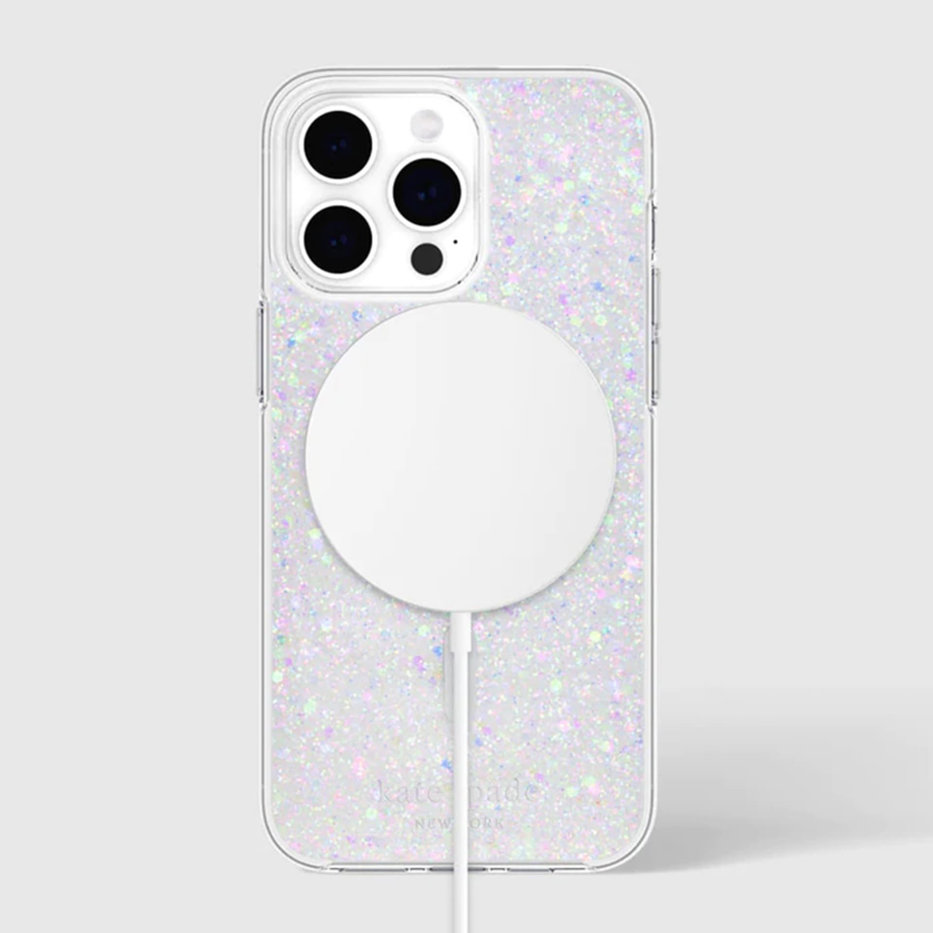 

Kate Spade New York Protective MagSafe - Etui iPhone 15 Pro Max (Chunky Glitter)