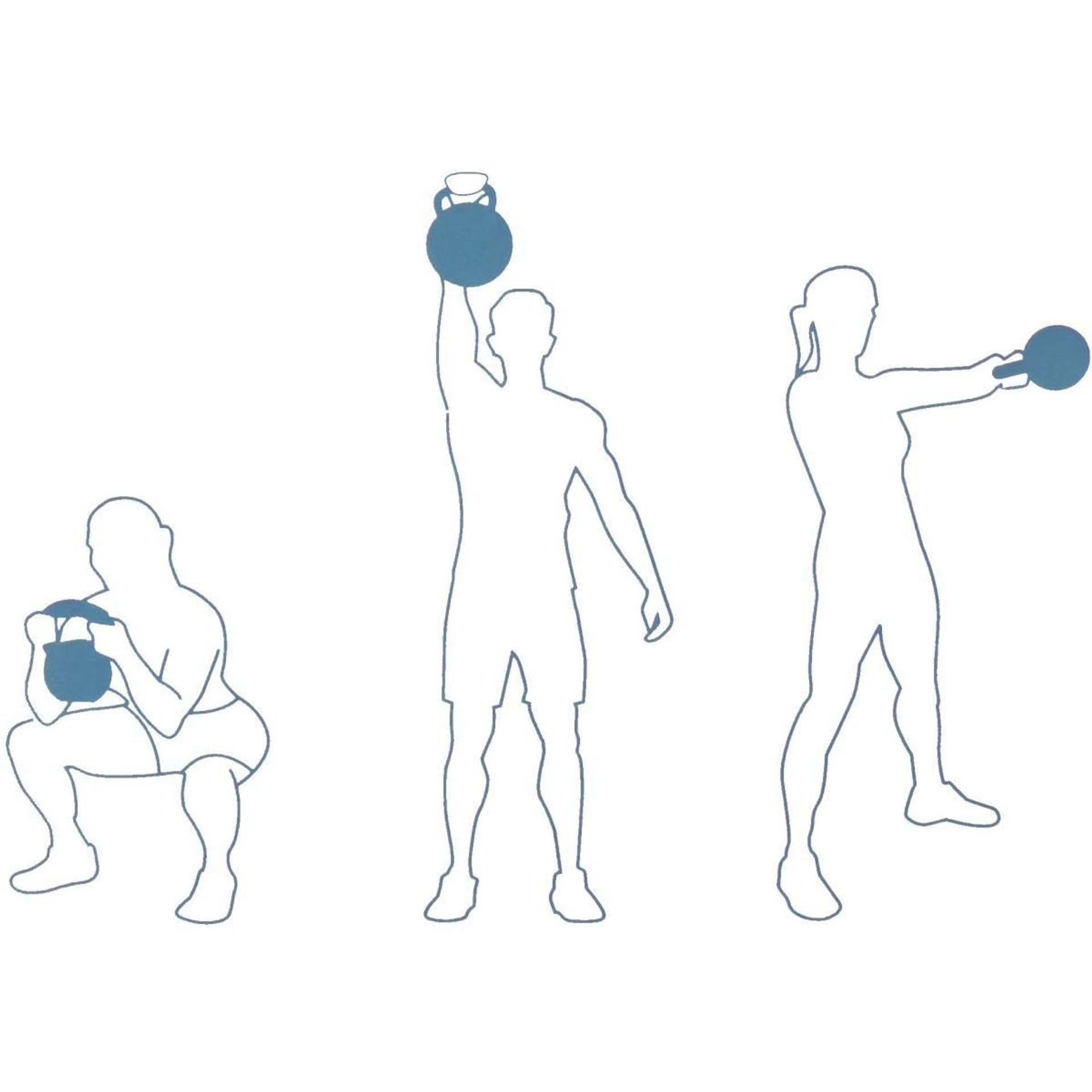 

HANTLA KOMPOZYTOWA KETTLEBELL 6 KG ODWAŻNIK UMBRO