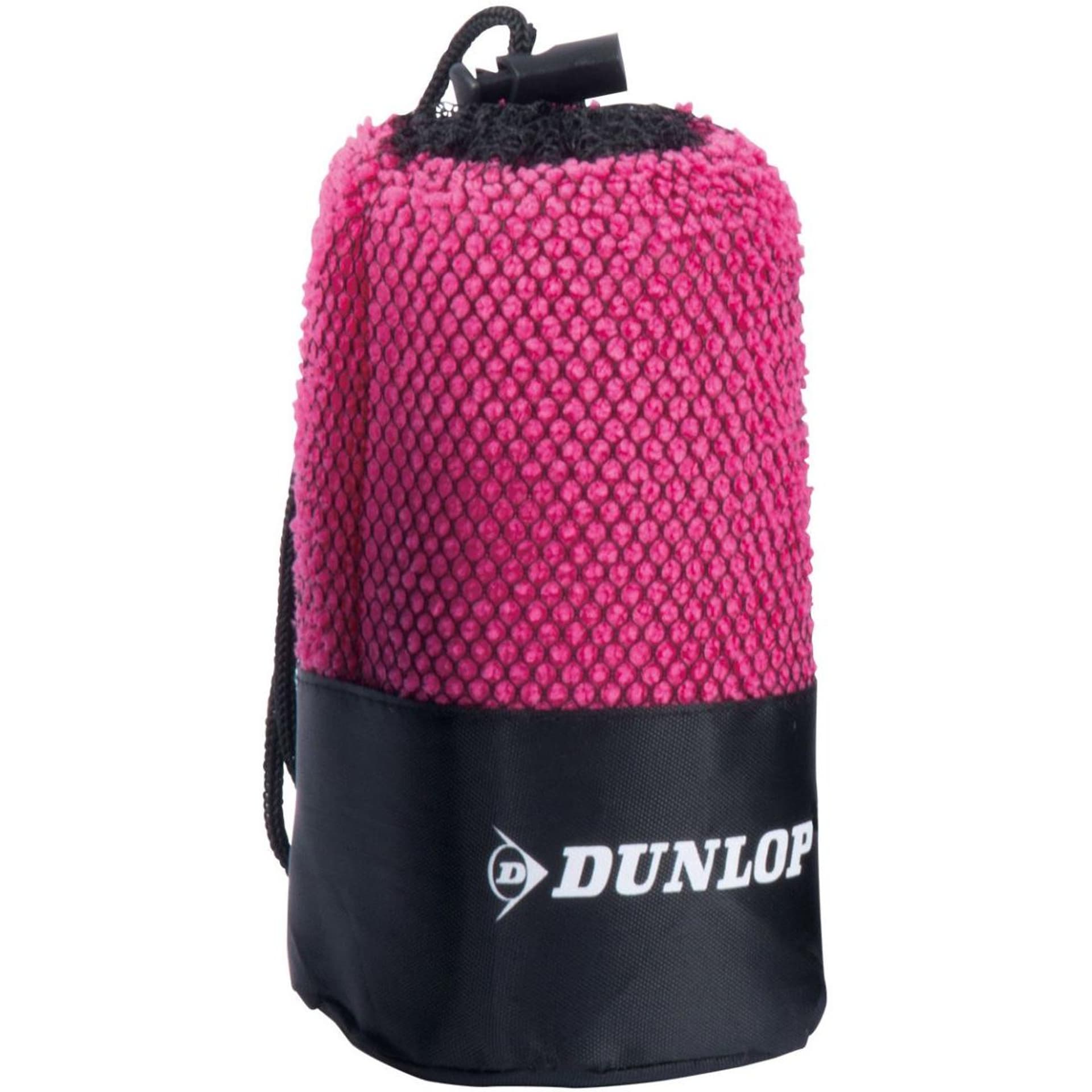 

RĘCZNIK SZYBKOSCHNĄCY Z WORKIEM DO PRZECHOWYWANIA SPORTOWY 80X40CM DUNLOP RÓŻOWY