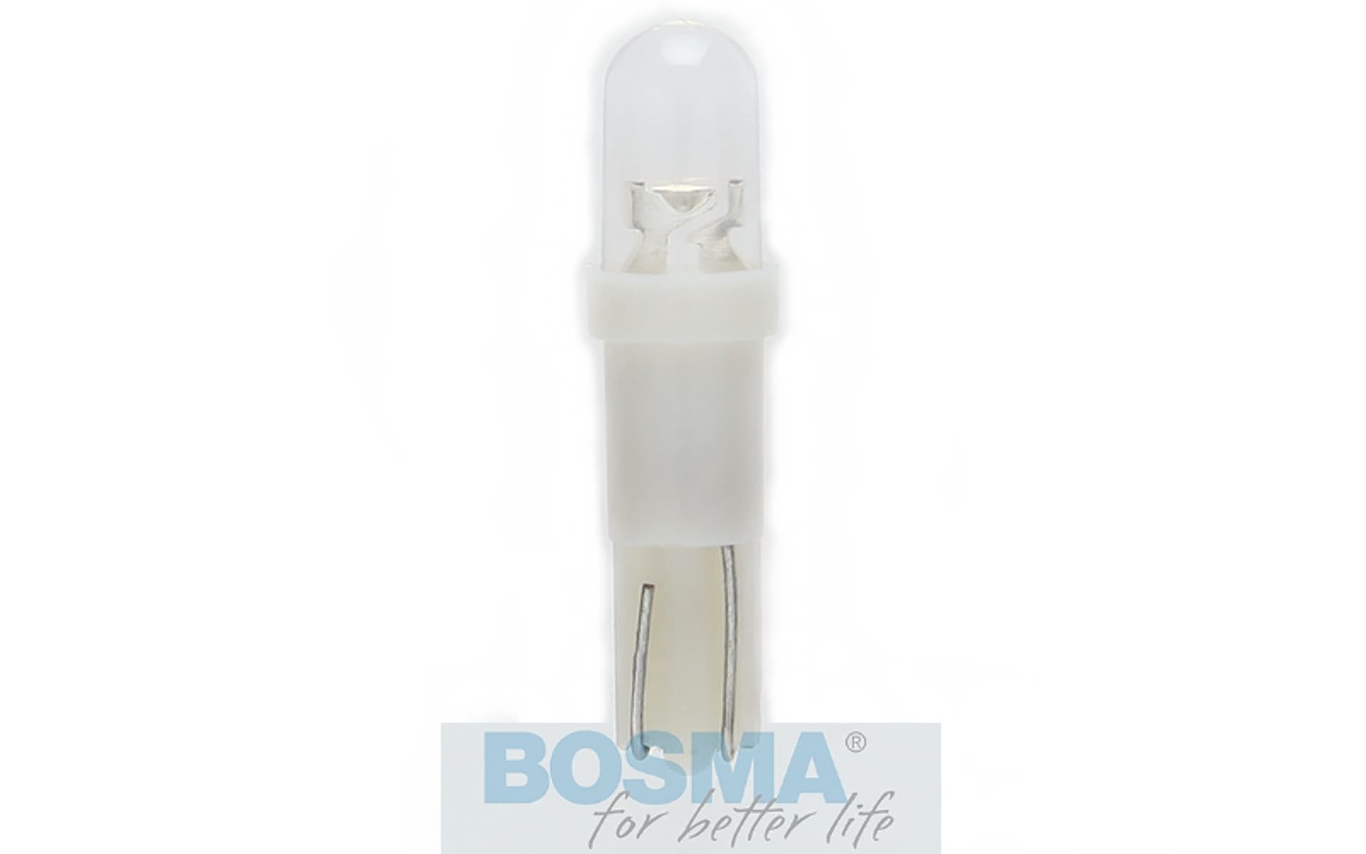 

Żarówka BOSMA 12V 1*LED 1*STANDARD T05 WHITE 6000K BLISTER