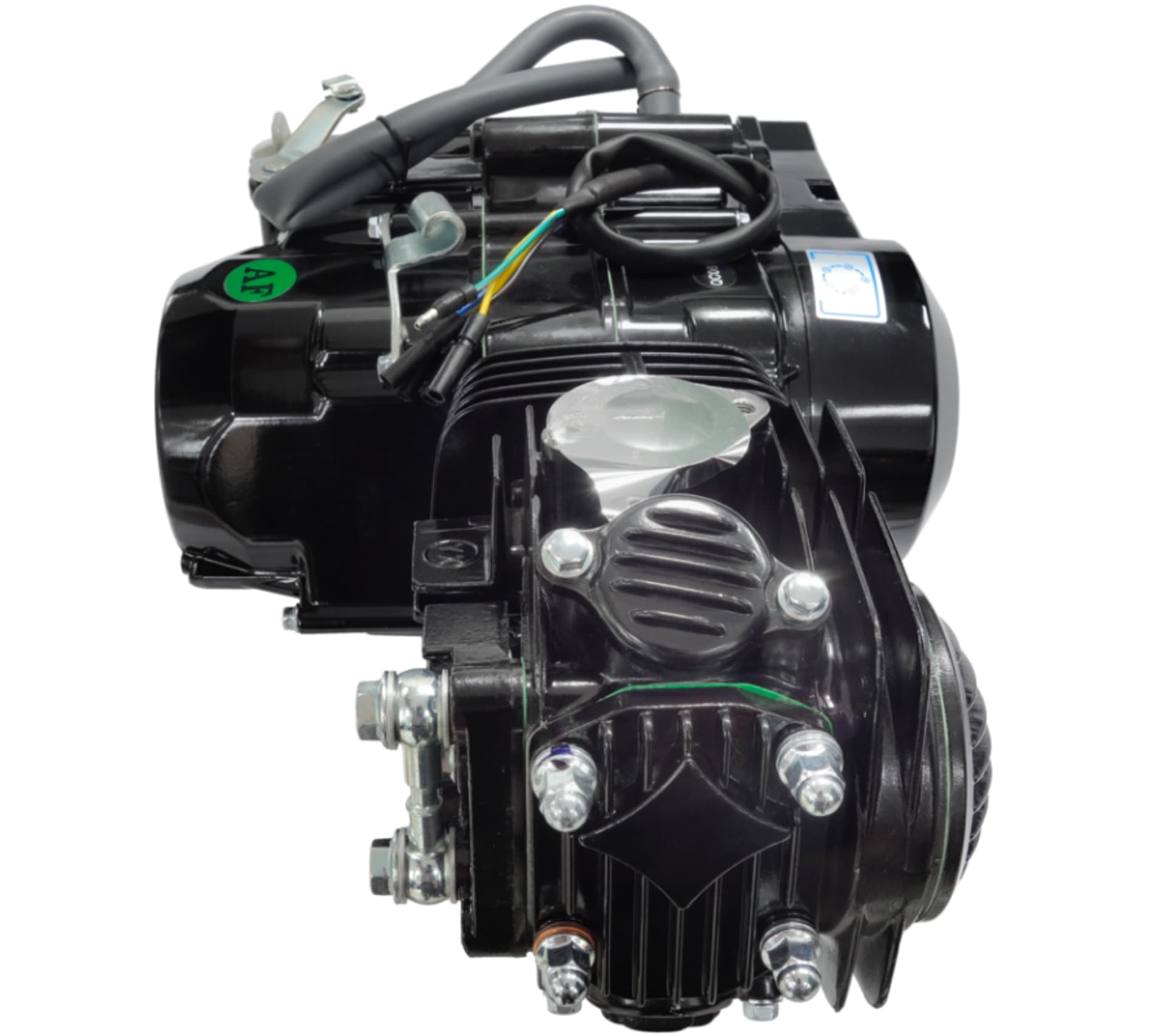 

Silnik Moretti poziomy 1P56FMJ, 140cc 4T, 4-biegowy manual, czarny