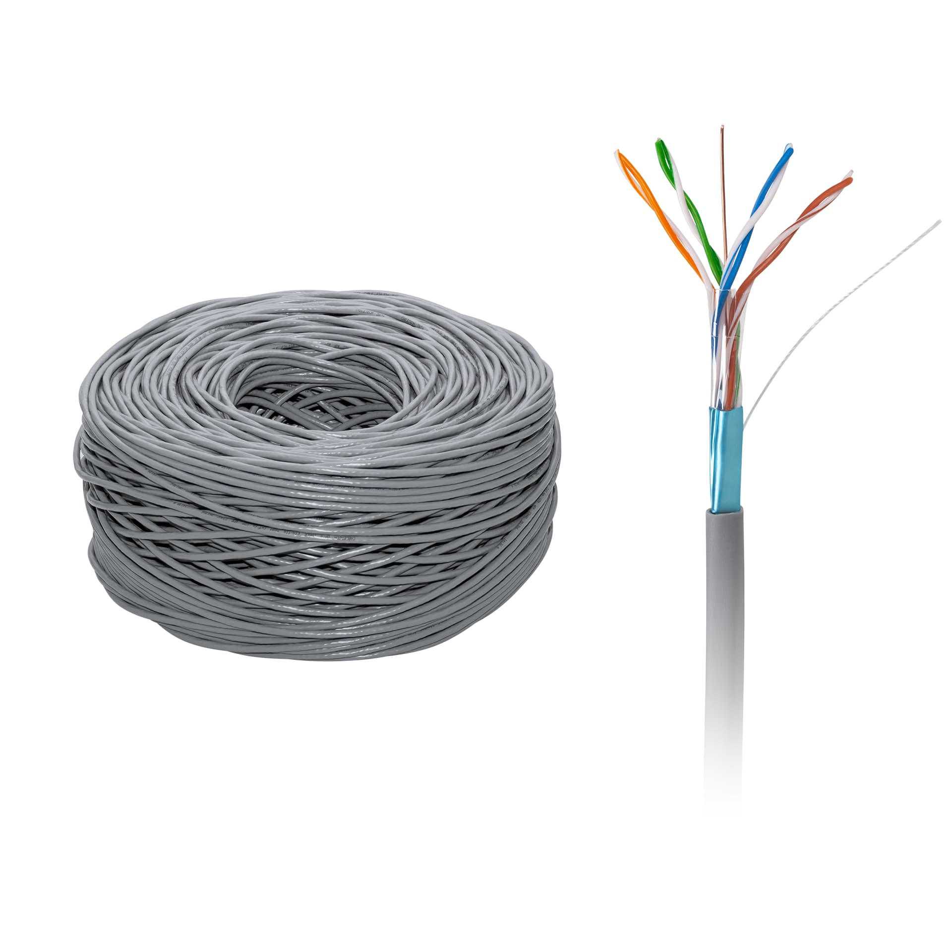

Kabel komputerowy skrętka FTP 4x2/0.5CCA (1LL)