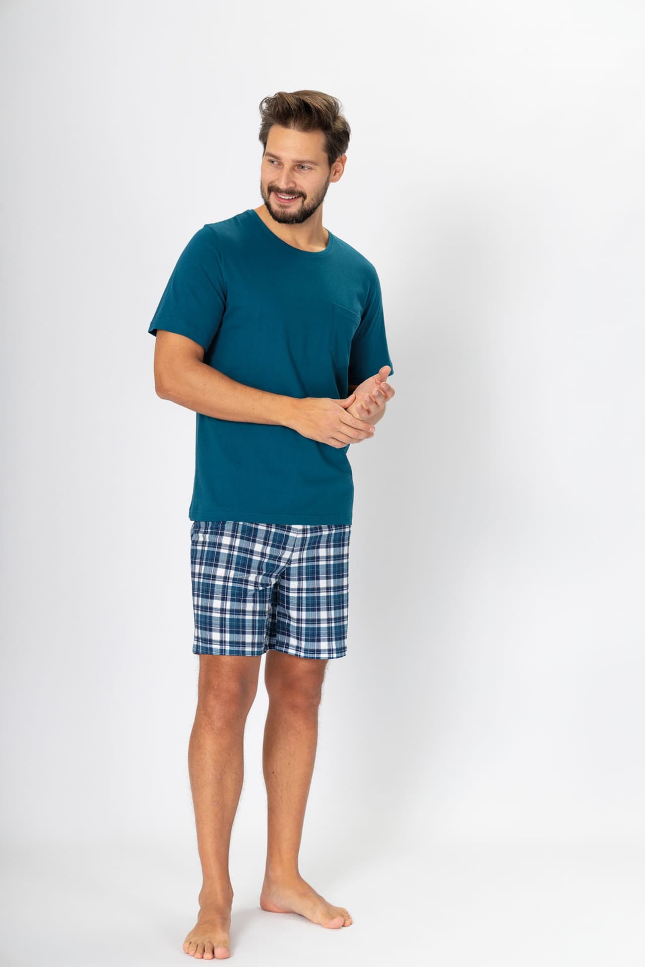 

Piżama Lukas 1129 Morska Zieleń (Rozmiar XL)
