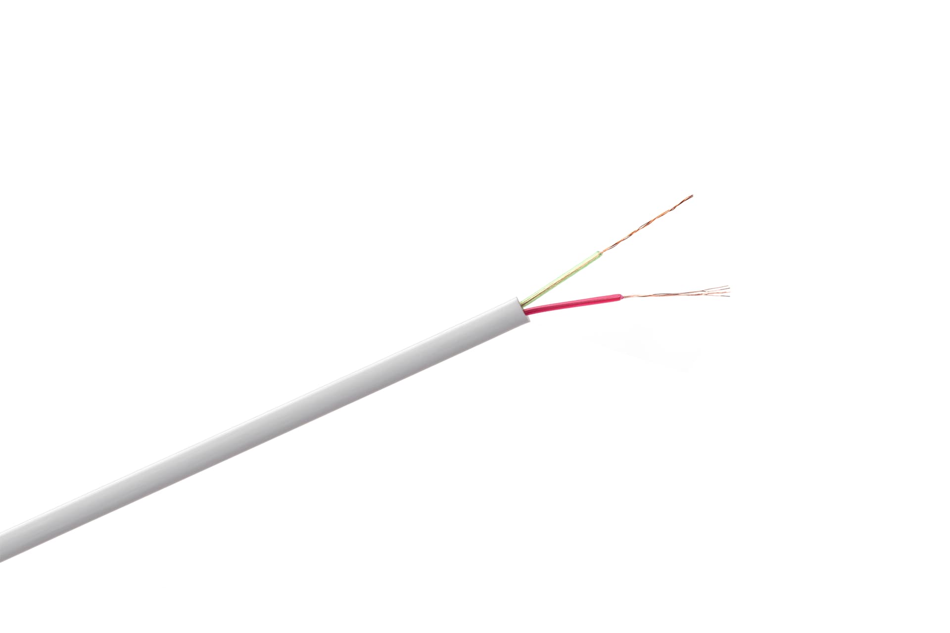

Kabel telefoniczny 2C biały 100m