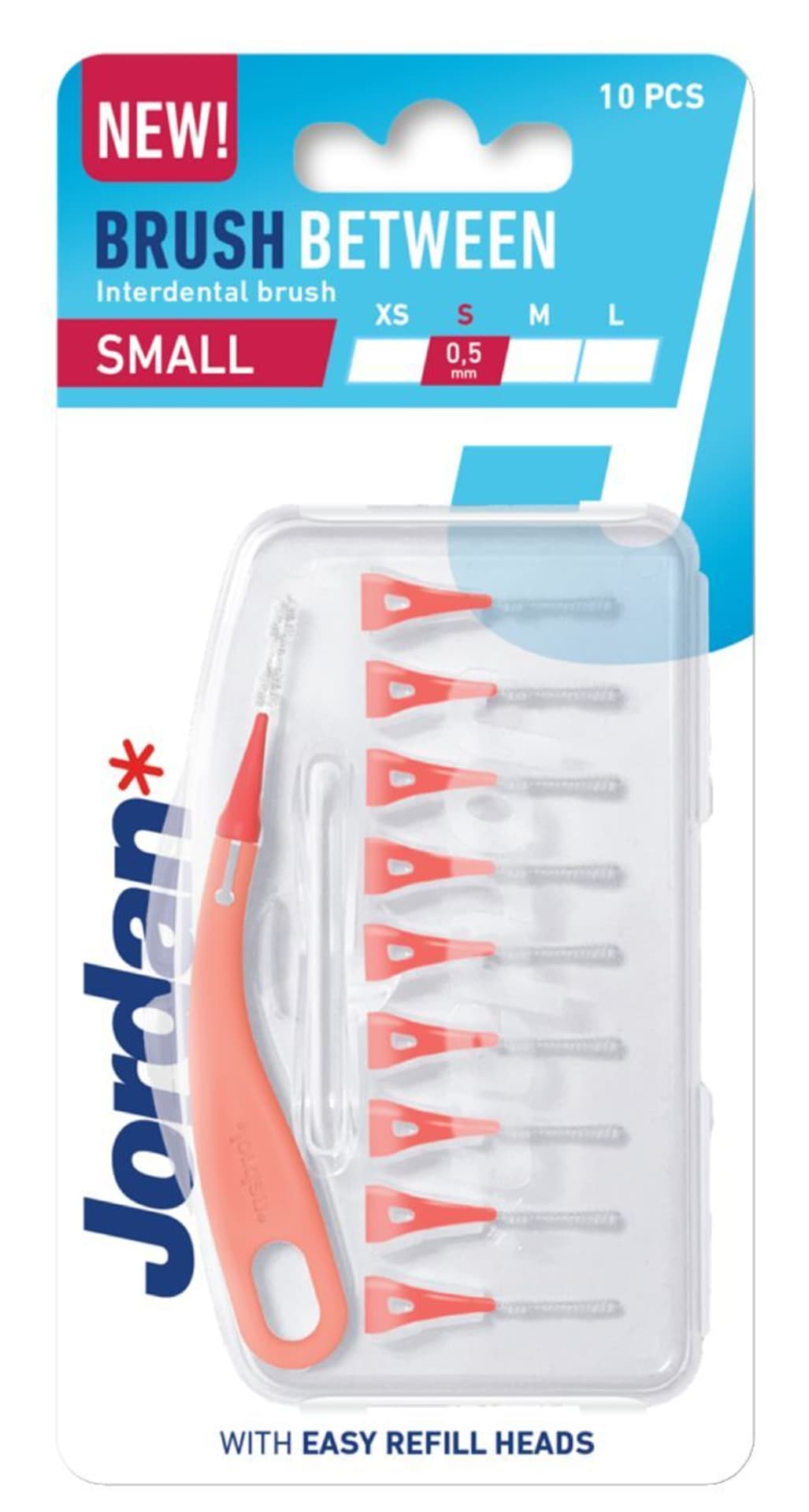 

Jordan Clinic Brush Between-S 0.5 mm Szczoteczki międzyzębowe