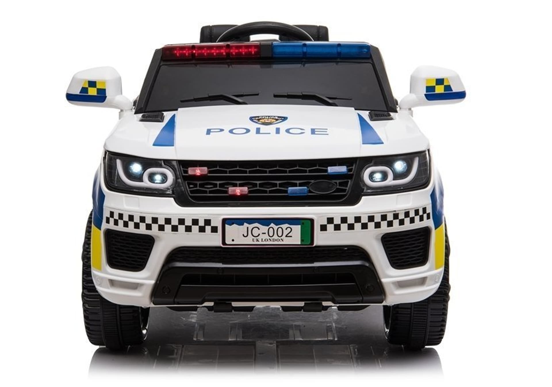 

Auto na Akumulator Policja JC002 Biały