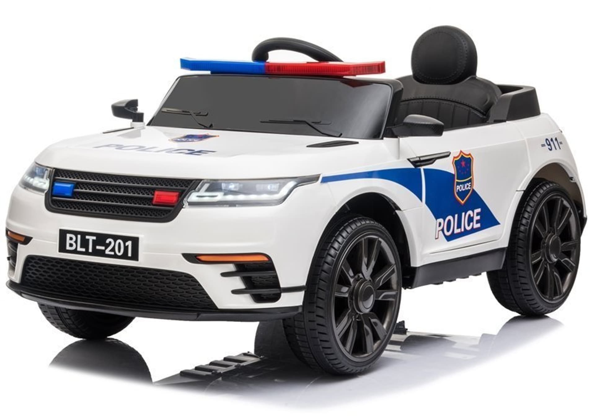 

Pojazd na Akumulator BLT-201 Policja Biały