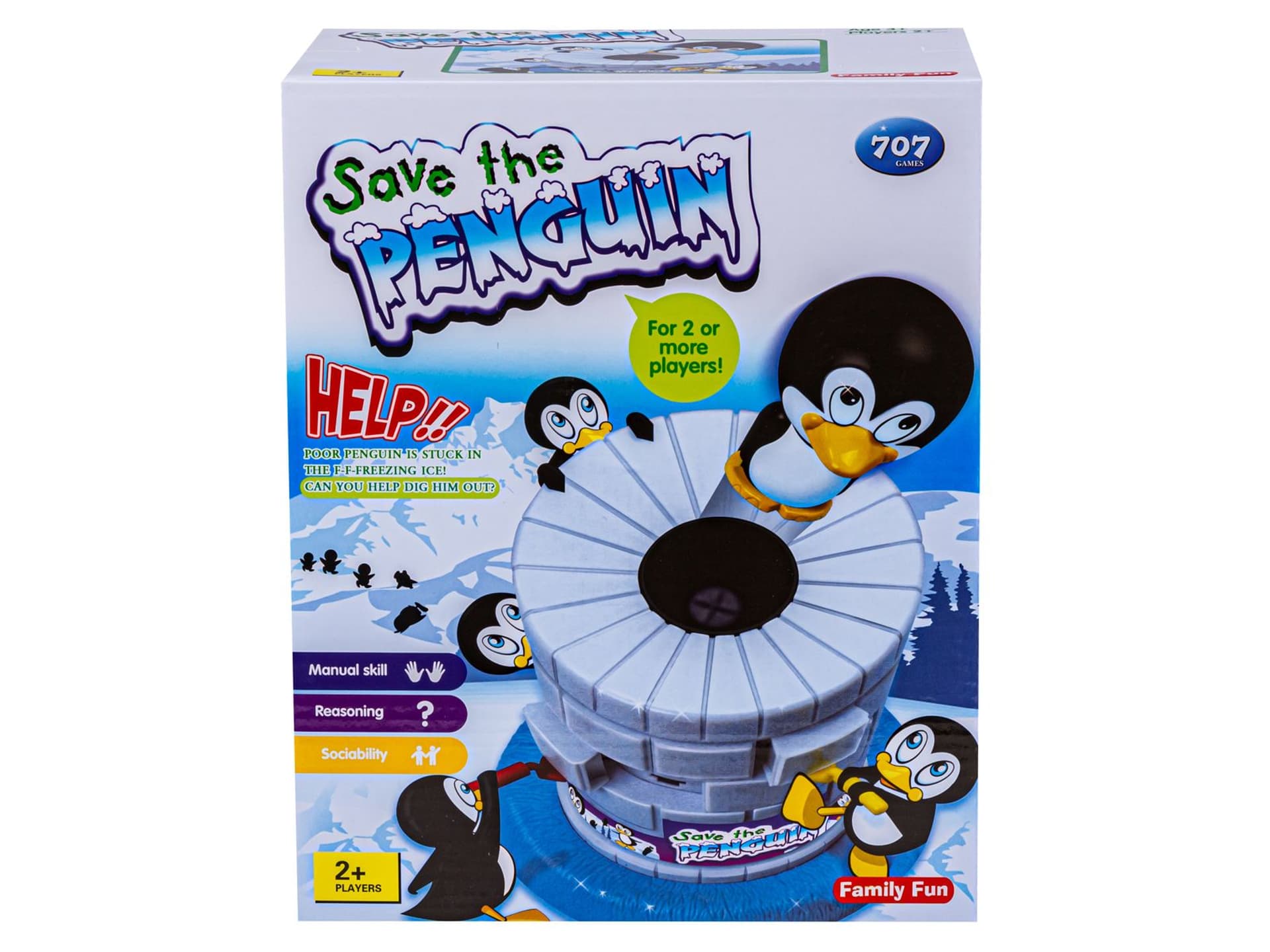 

Gra Zręcznościowa Wieża URATUJ PINGWINA Save the Penguin