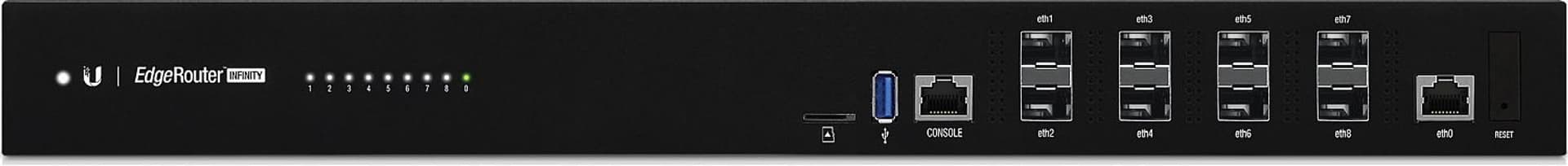 

UBIQUITI ER-8-XG EDGEROUTER INFINITY 8X 10G SFP+, 1X GIGABIT, 1X SERIAL PORT