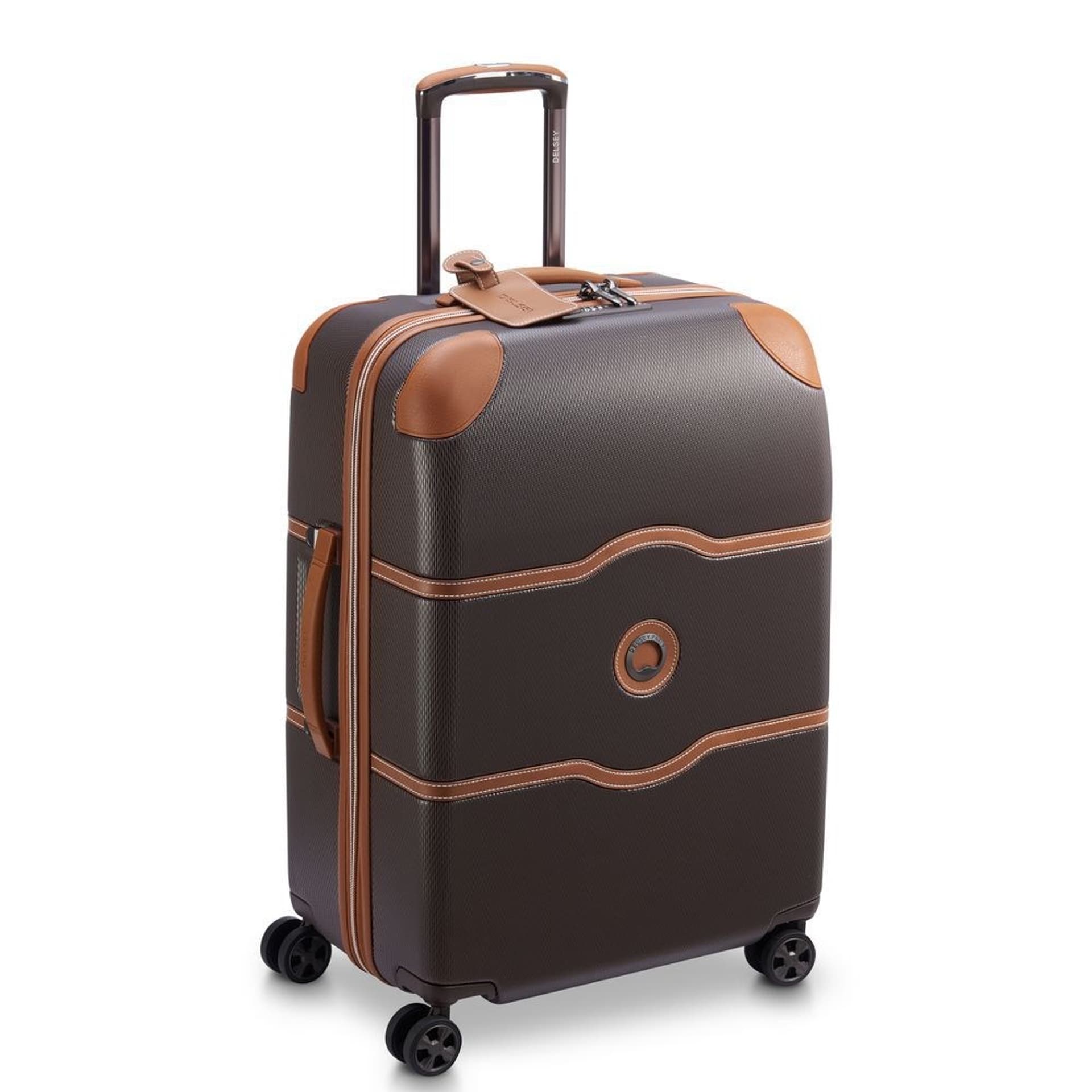 

Delsey Walizka CHATELET AIR 2.0 66cm 4 DOUBLE WHEELS TROLLEY CASE BRĄZOWY