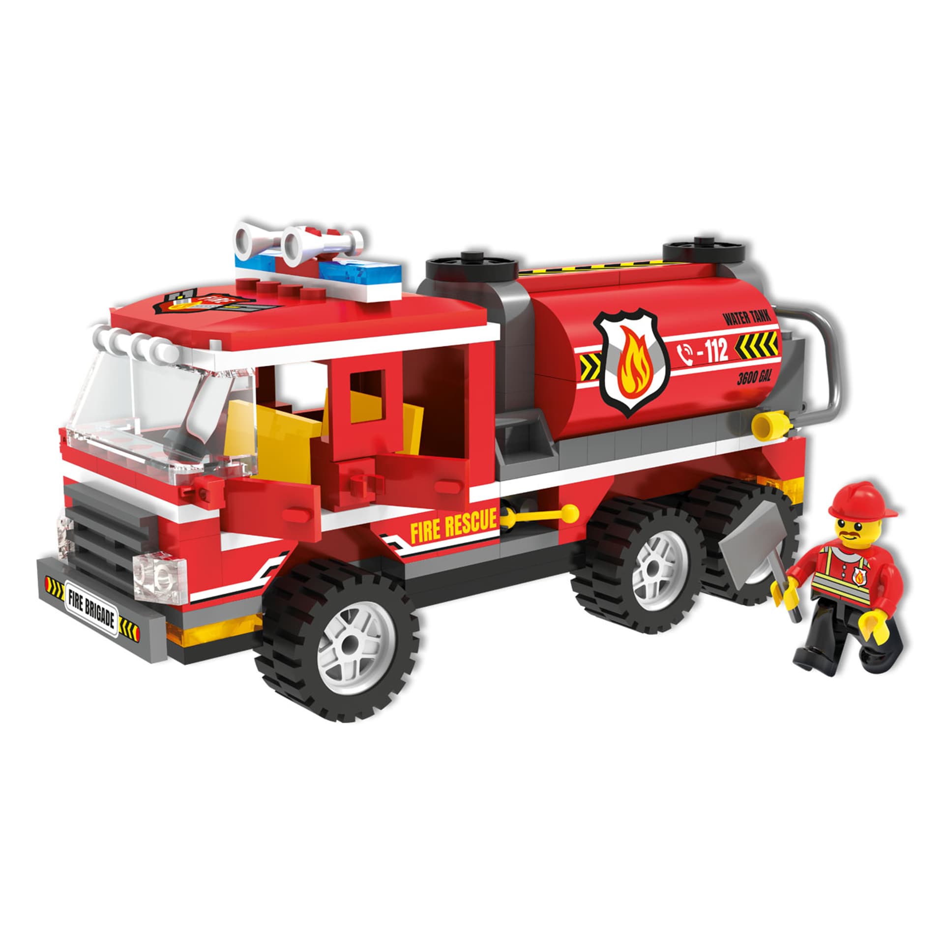 

Klocki Blocki MyFire Beczkowóz 213 el.