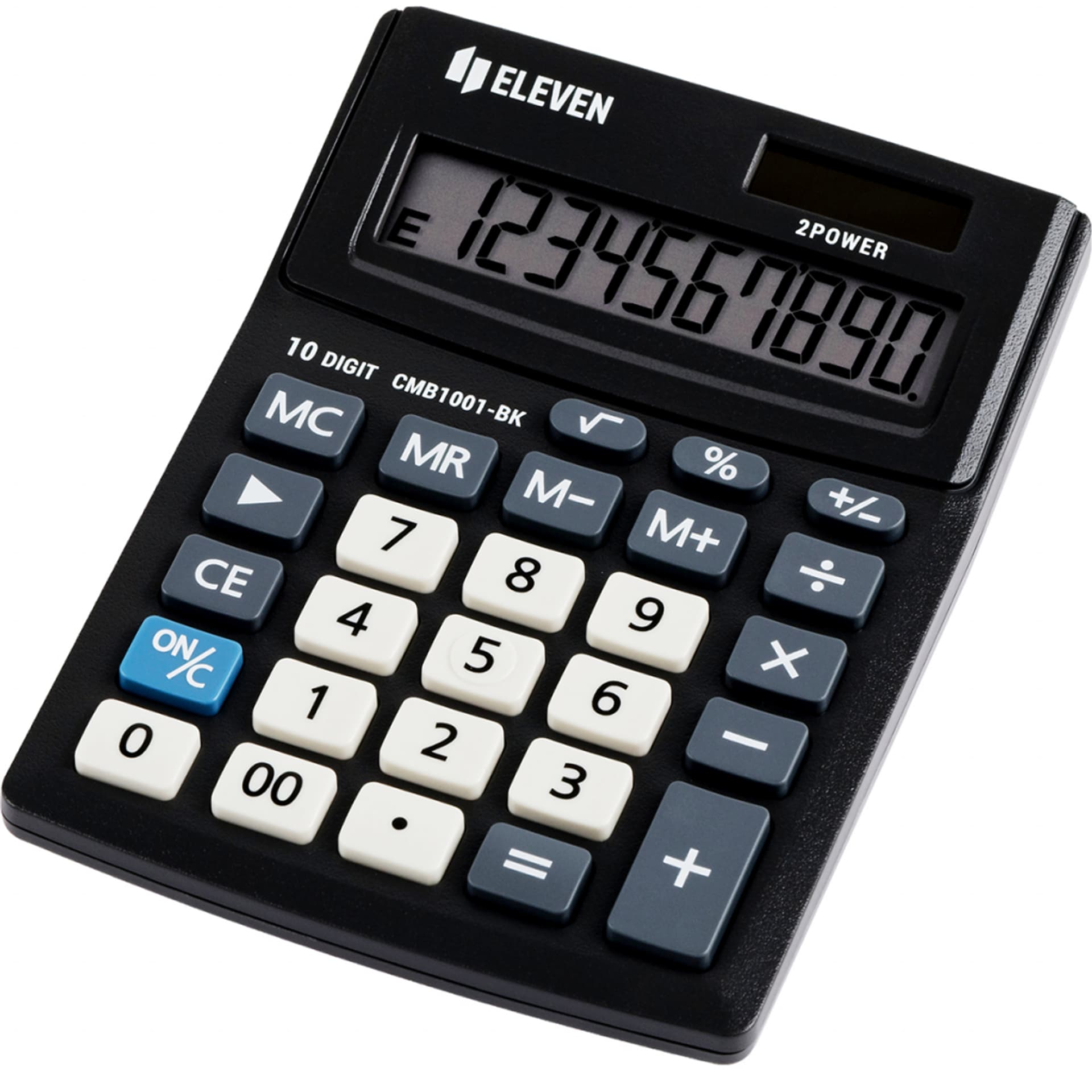 

Eleven Kalkulator CMB1001-BK, czarna, biurkowy, 10 miejsc, podwójne zasilanie