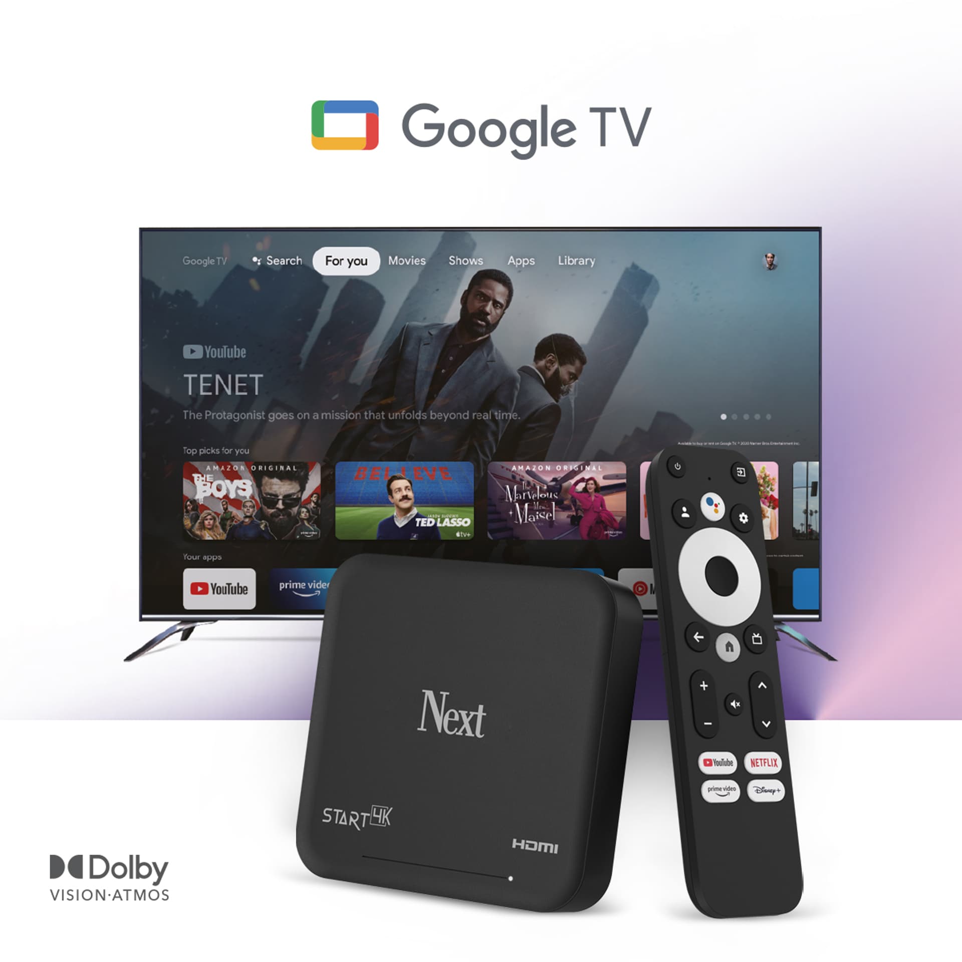 

Android SMART Google TV Next Start 4K Android 11