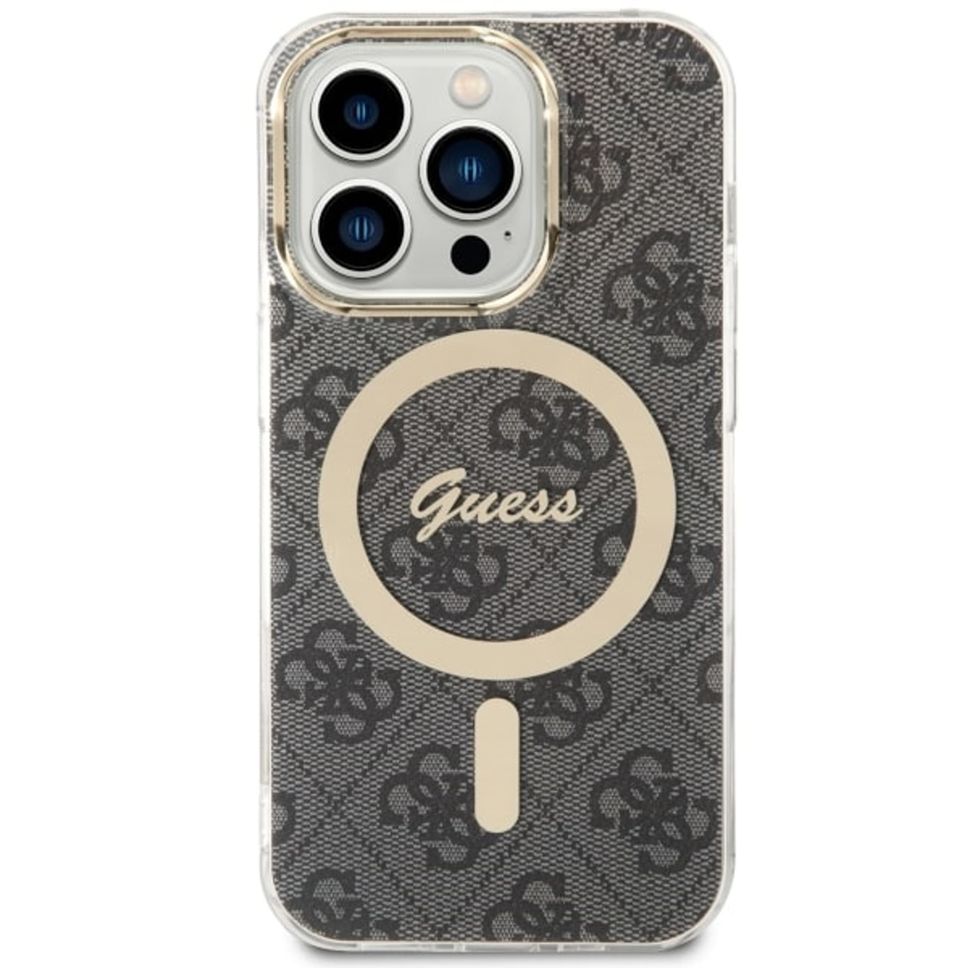 

Guess GUHMP14LH4STK iPhone 14 Pro 6.1" czarny/black hardcase 4G MagSafe