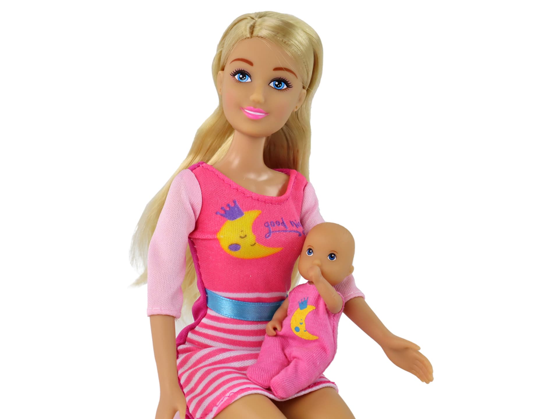 

Lalka Anlily Mama z Dzieckiem w Łóżeczku Zestaw