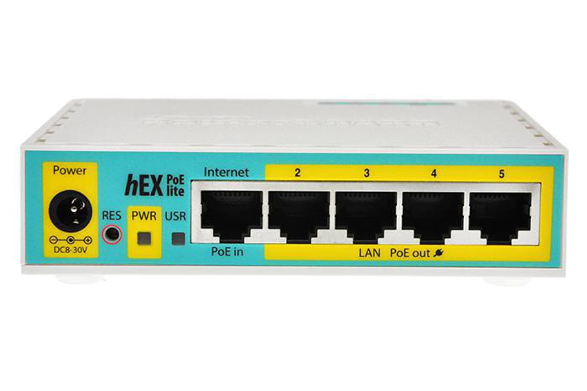 

MikroTik RB750UPr2 hEX PoE lite L4 64MB RAM, 5xLAN, 1xUSB, port 2-5PoE output 1A