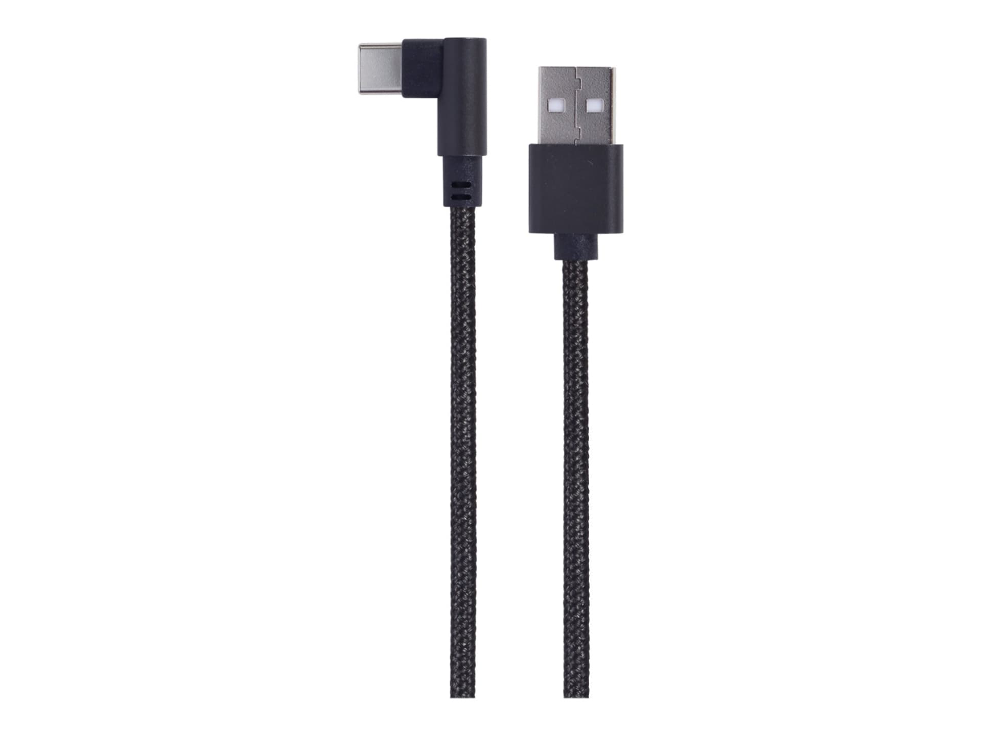 

Gembird Angled USB Type-C charging and data cable CC-USB2-AMCML-0.2M 0.2 m, Black
