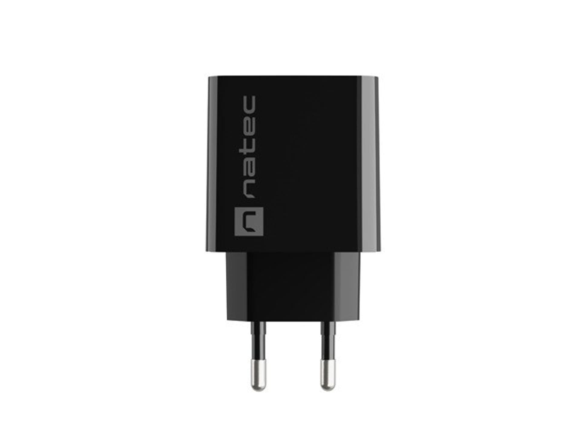 

NATEC ŁADOWARKA SIECIOWA RIBERA USB-A + USB-C 20W POWER DELIVERY CZARNA NUC-2062