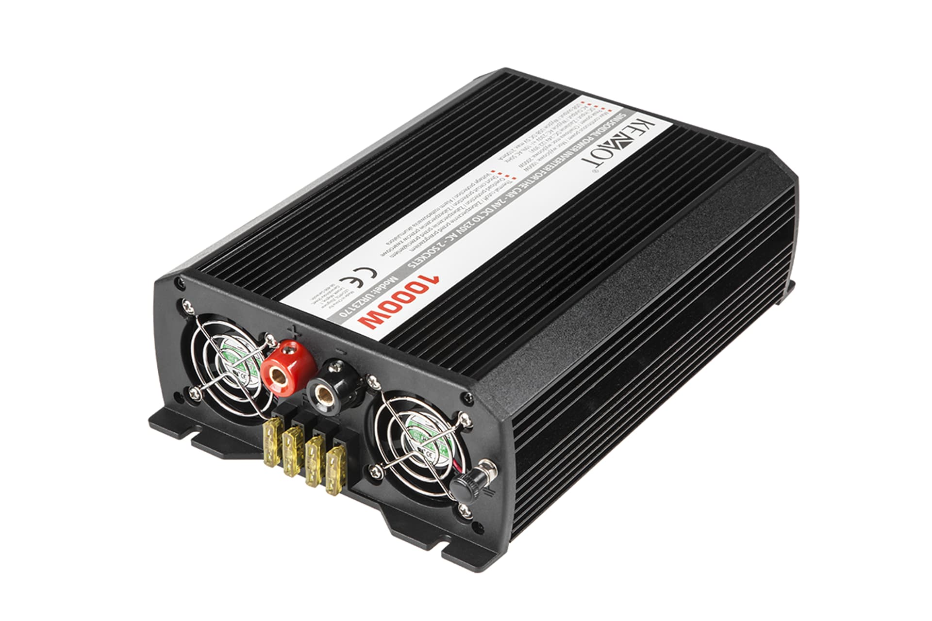 

Przetwornica KEMOT 24V/230V 1000W 2 gniazda typu F :niemieckie