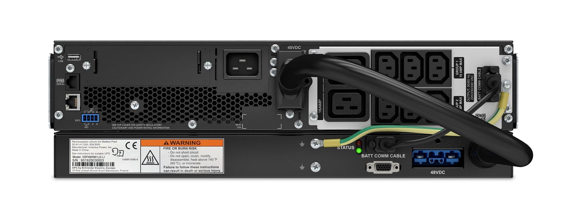 

APC SMART-UPS SRT LI-ION 3000VA RM 230V NETWORK CARD
