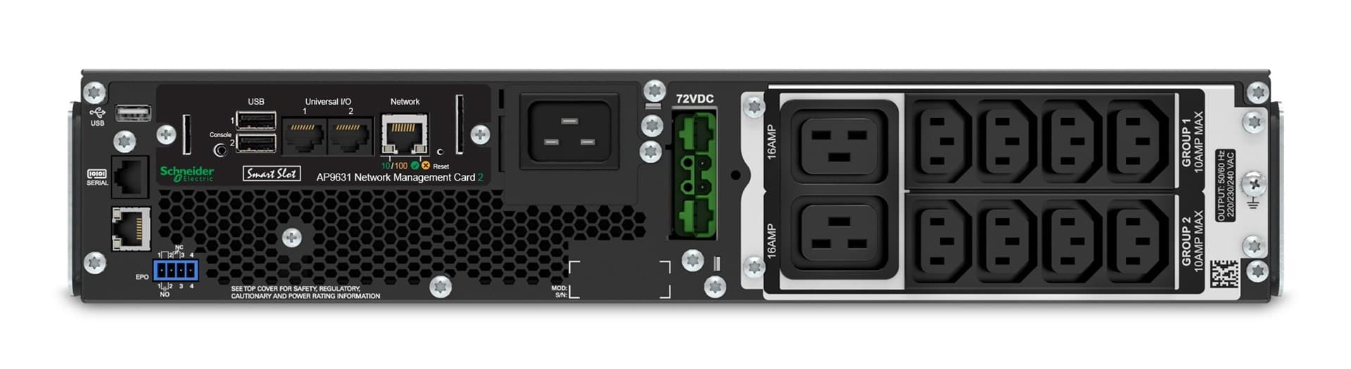 

APC Smart-UPS SRT 2200VA RM 230V Network Card