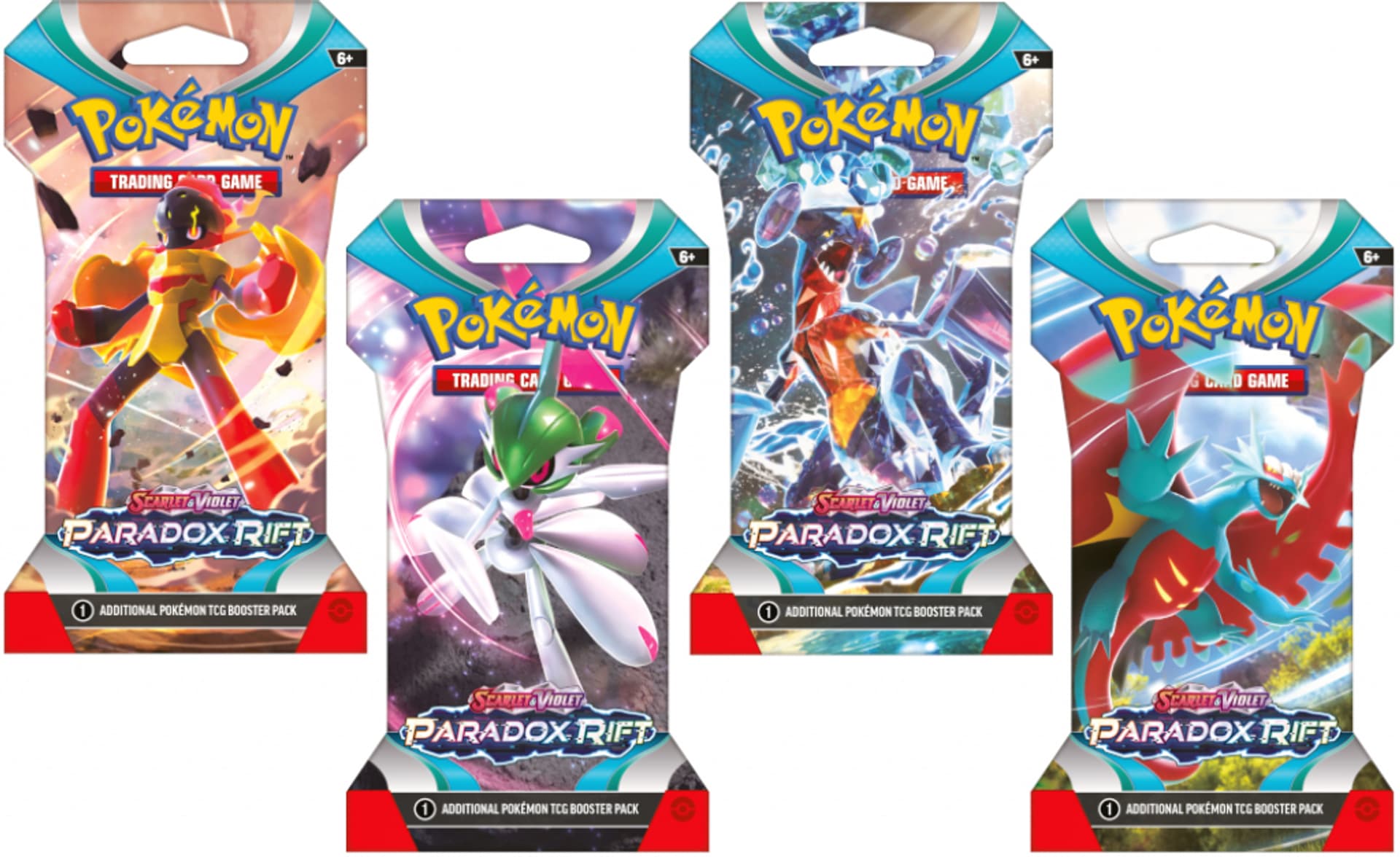 

POKEMON TCG: SCARLET & VIOLET - PARADOX RIFT - SLEEVED BOOSTER (ENG)