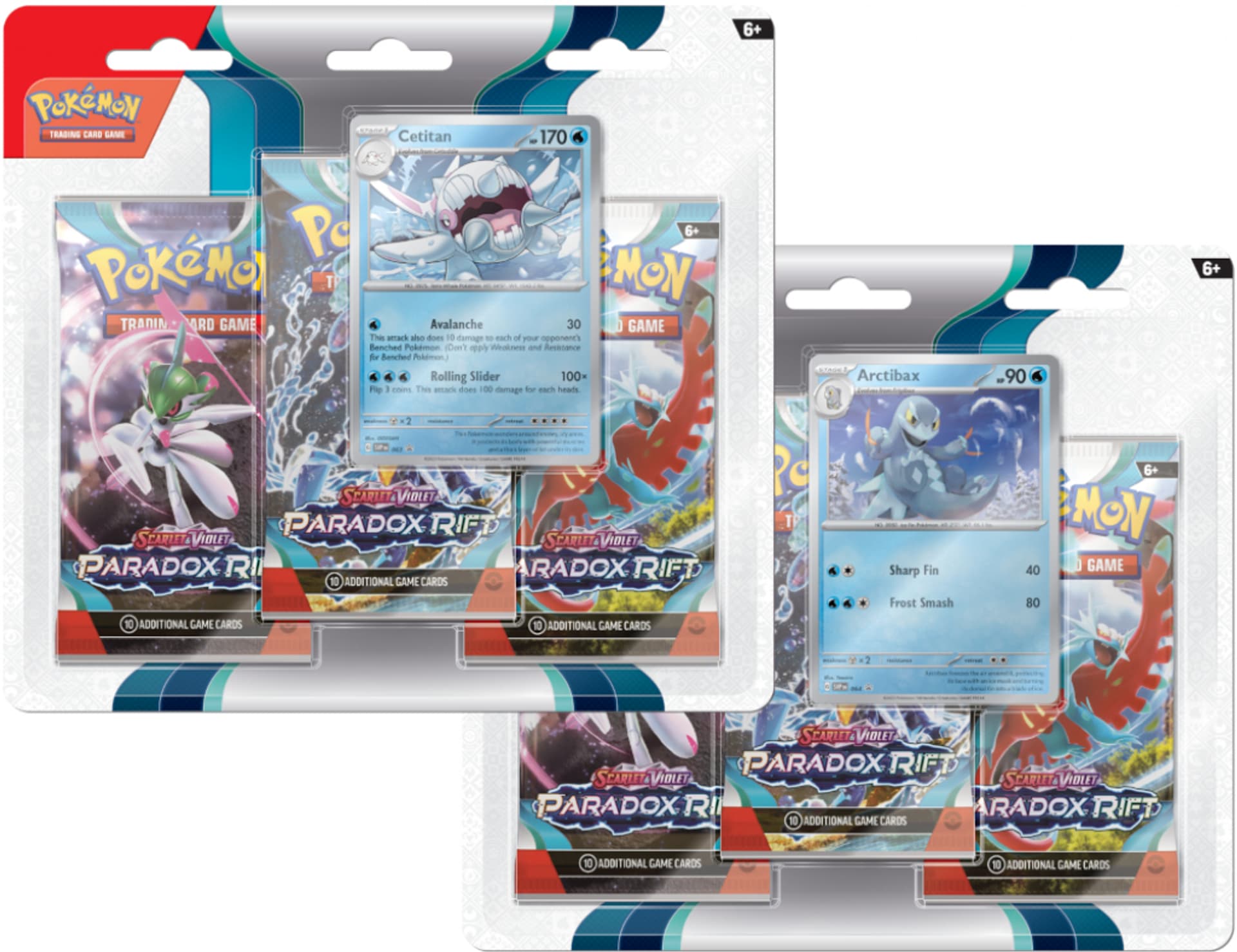 

POKEMON TCG: SCARLET & VIOLET - PARADOX RIFT - 3PACK BLISTER BOX (ENG)