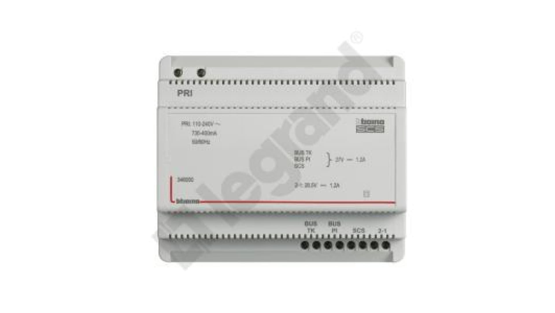 

Zasilacz systemu wideodomofonowego z adapterem wideo 1,2A 6M 346050