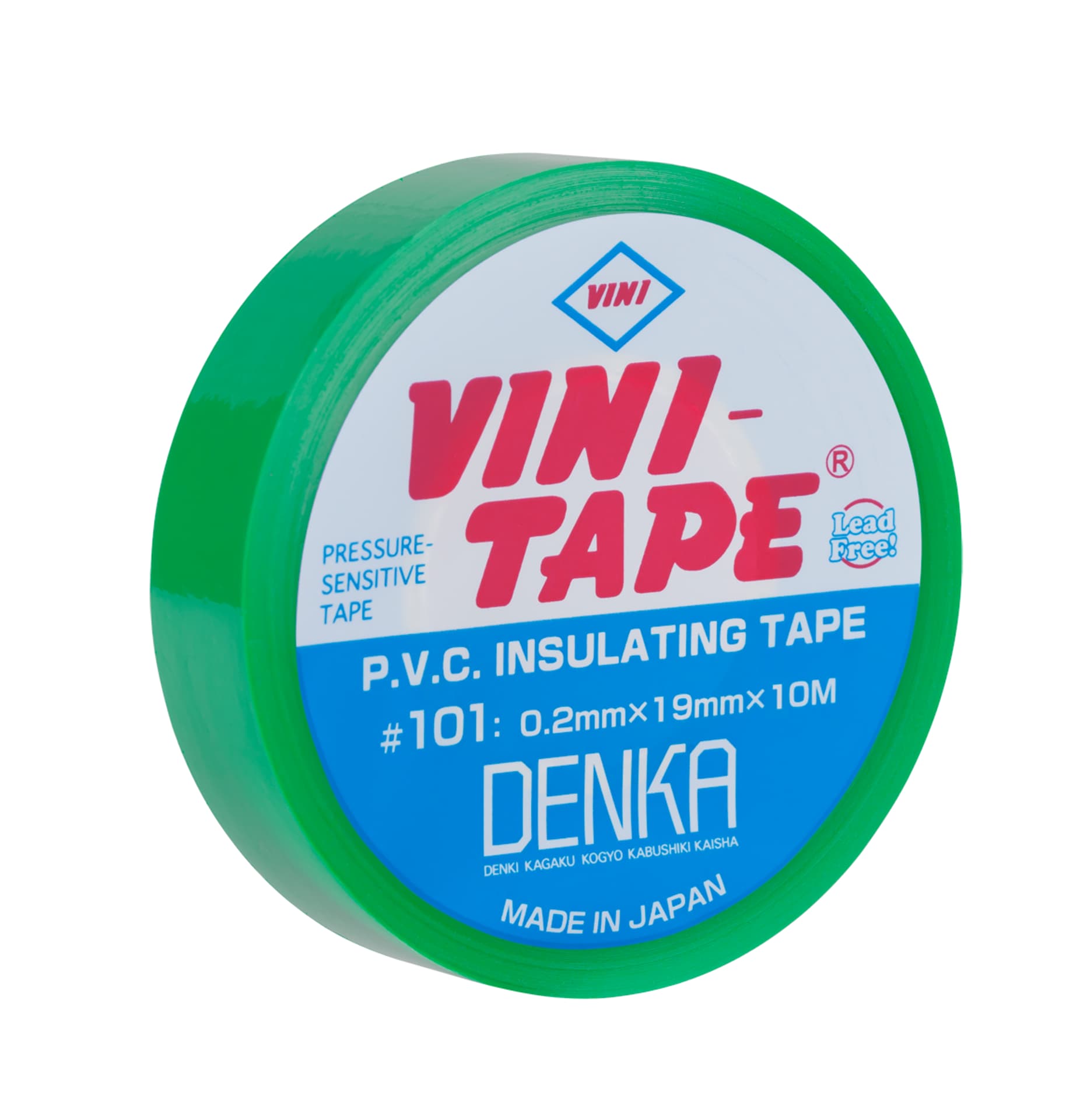 

Taśma VINI 101 0,2x19x10 klejąca zielona