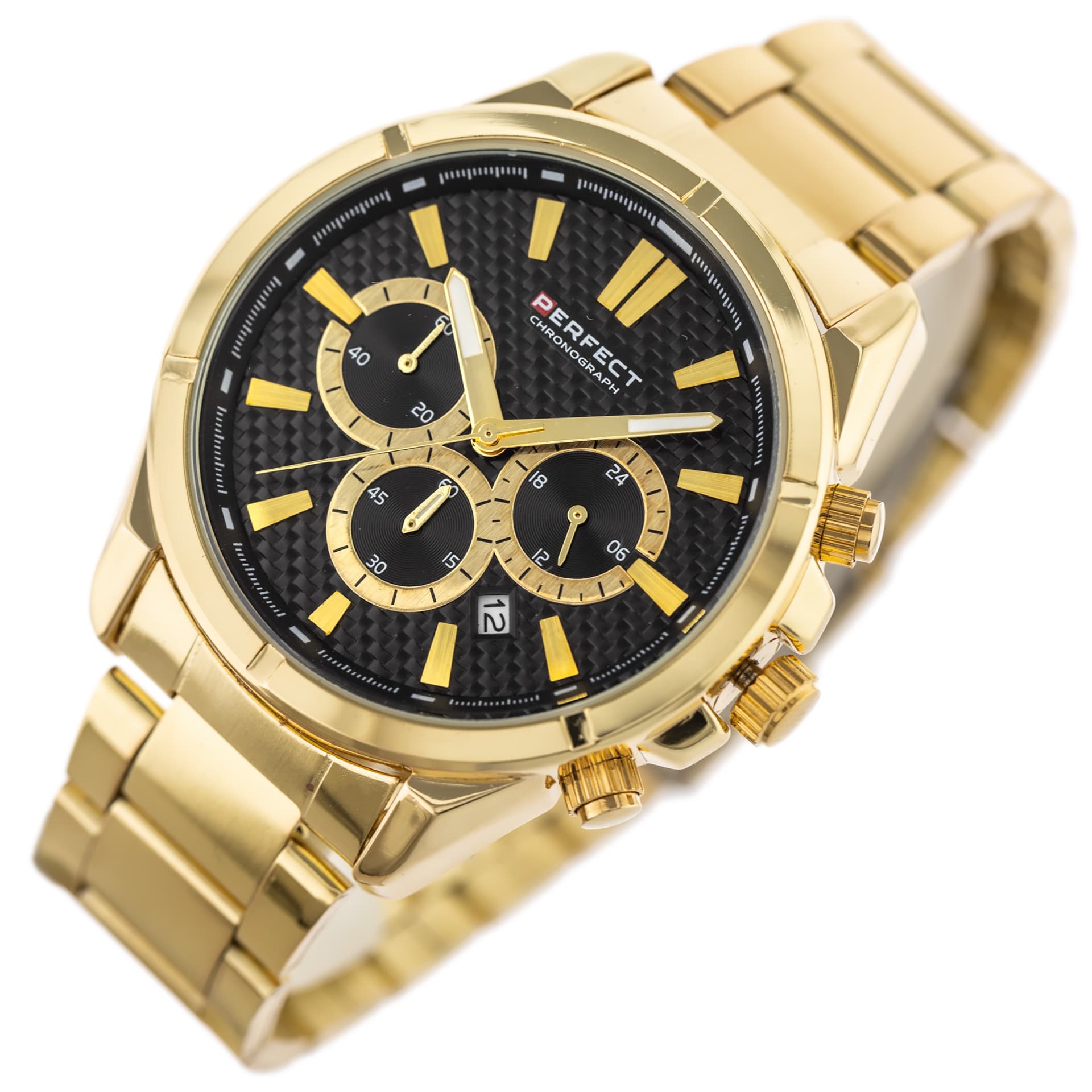 

ZEGAREK MĘSKI PERFECT M501CH-06 - CHRONOGRAF (zp381b) + BOX, Zp381b) + bo