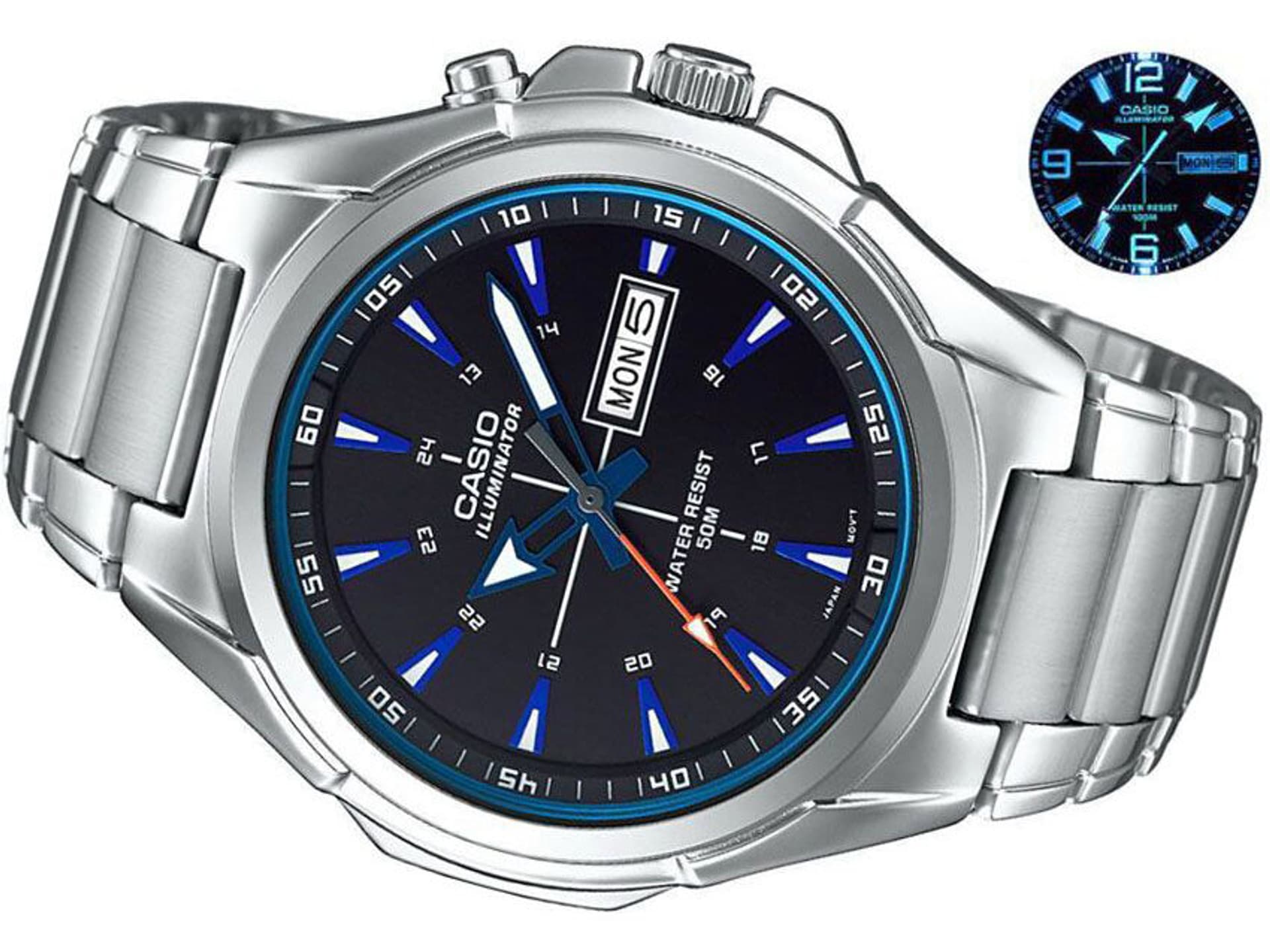 

ZEGAREK MĘSKI CASIO MTP-E200D-1A2 (zd183a) + BOX, Zd183a) + bo