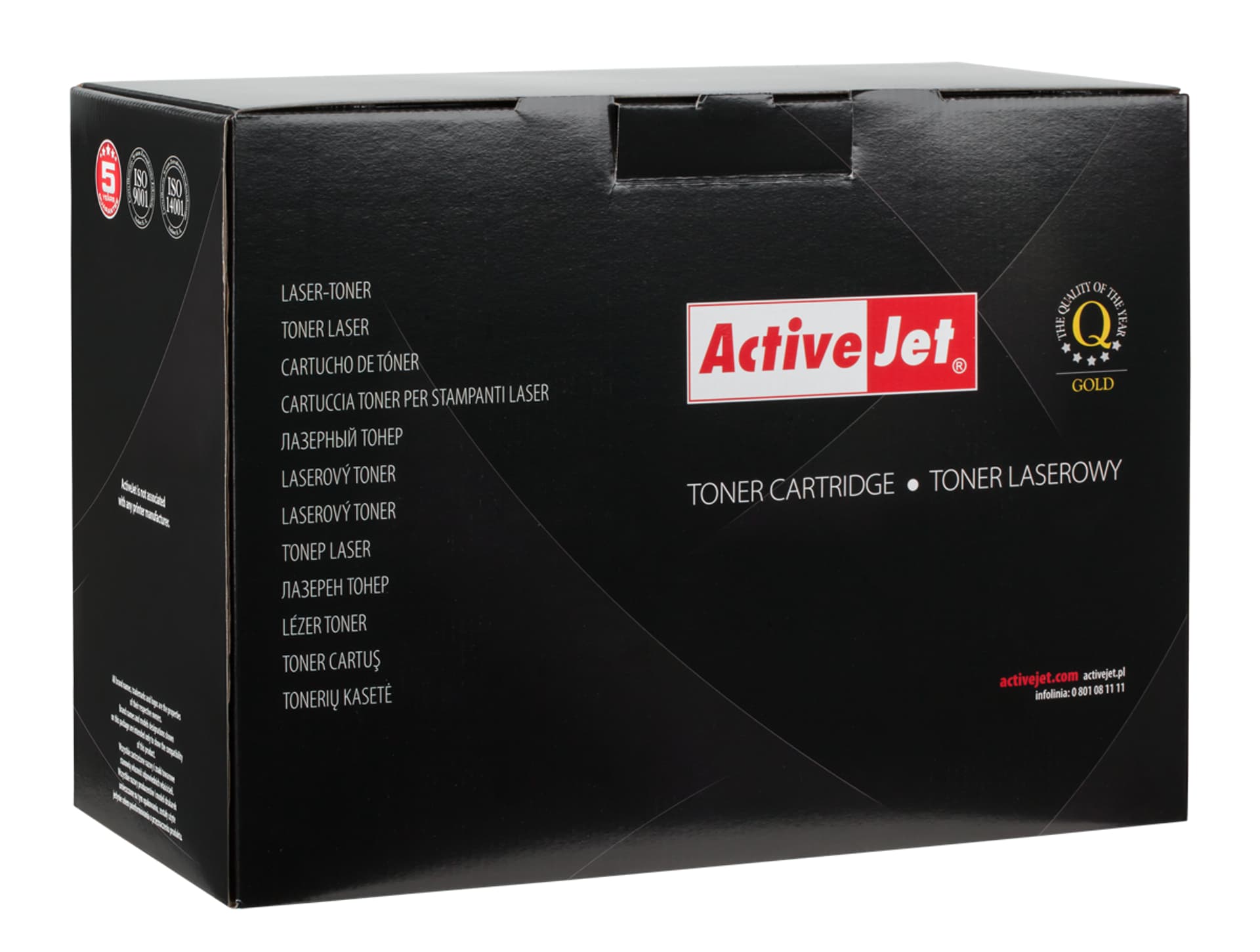 

Toner Activejet ATH-64NX (zamiennik HP 64X CC364X; Supreme; 24000 stron; czarny)