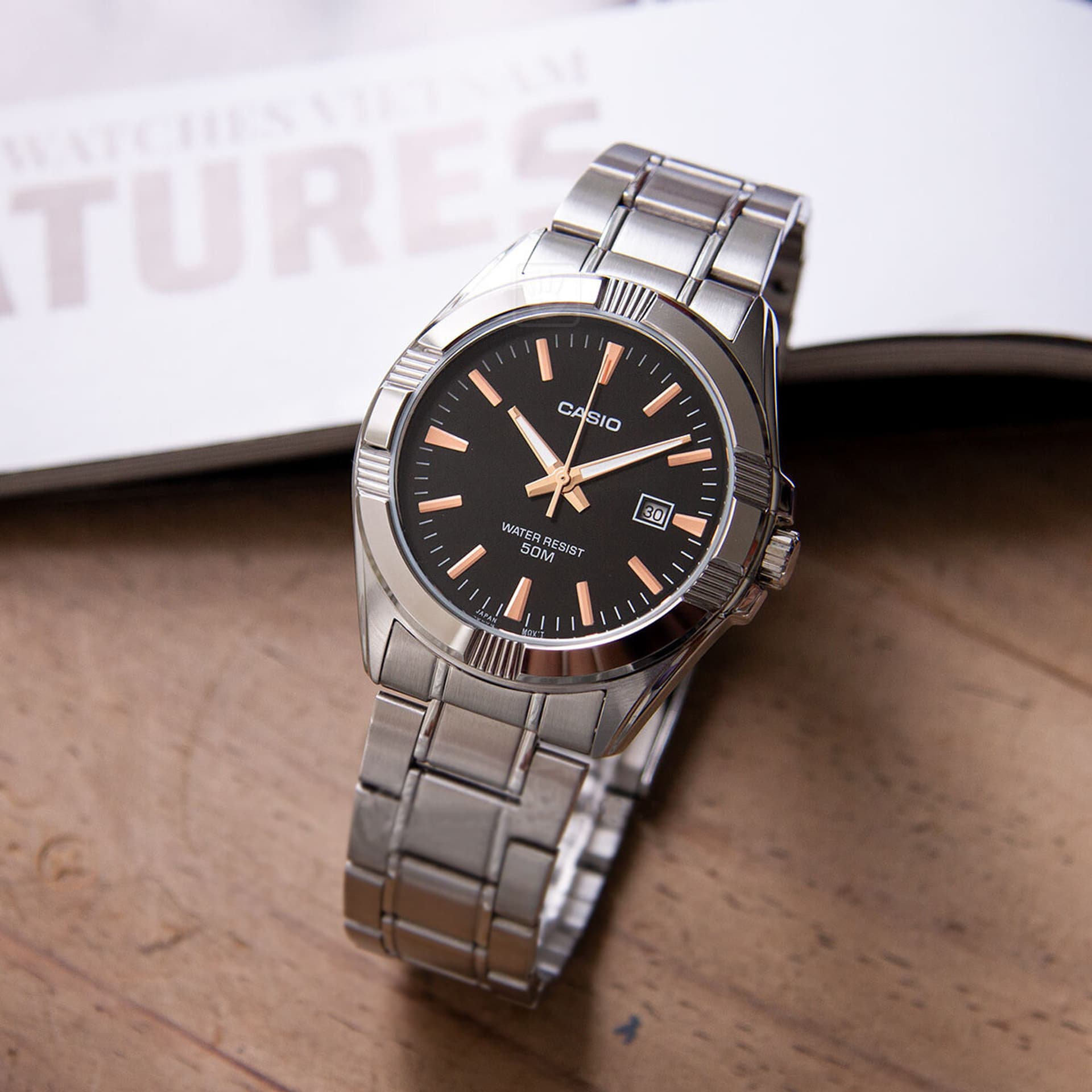 

ZEGAREK MĘSKI CASIO MTP-1308D-1A2 (zd177c) + BOX, Zd177c) + bo