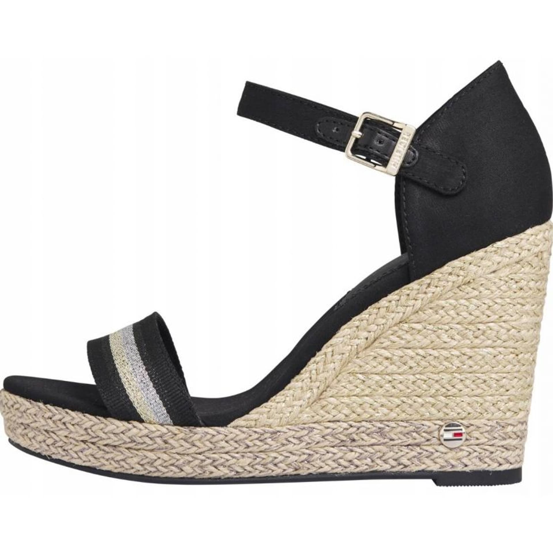 

Sandały Tommy Hilfiger Grosgrain High Wedge Sandal W (kolor Granatowy)