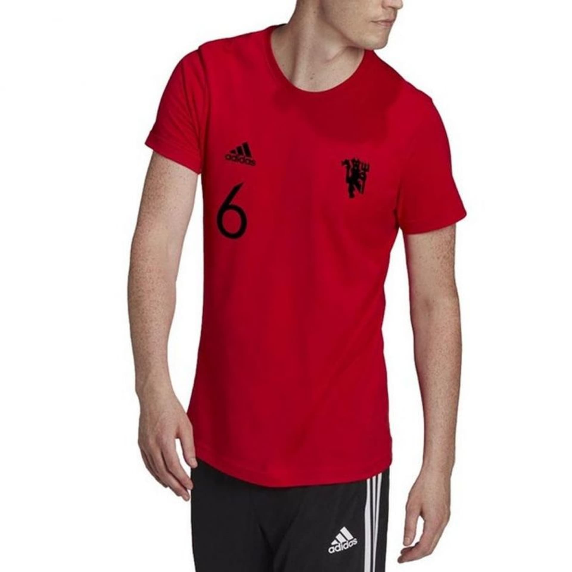 

Koszulka adidas Manchester United Mufc Gfx T 6 M (kolor Czerwony, rozmiar S)