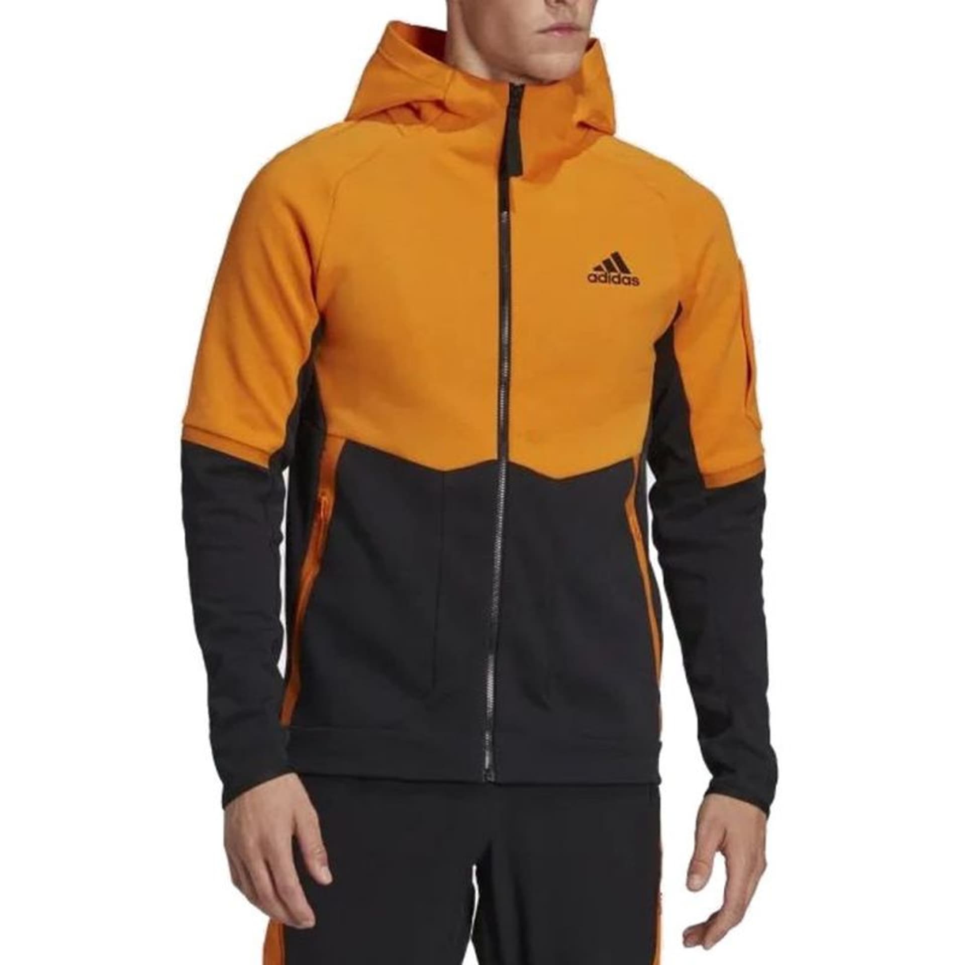 

Bluza adidas M D4gmdy Fzhd M (kolor Czarny. Pomarańczowy, rozmiar L)