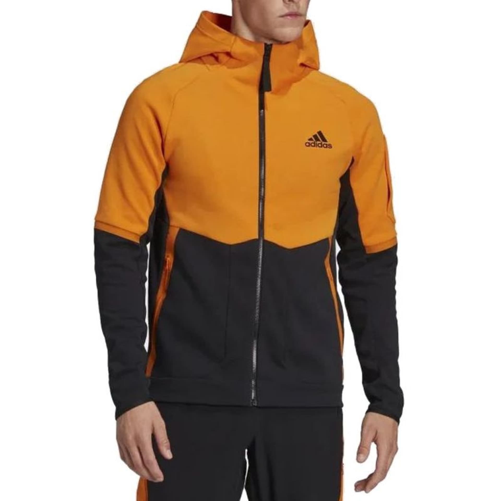 

Bluza adidas M D4gmdy Fzhd M (kolor Czarny. Pomarańczowy, rozmiar XXL)