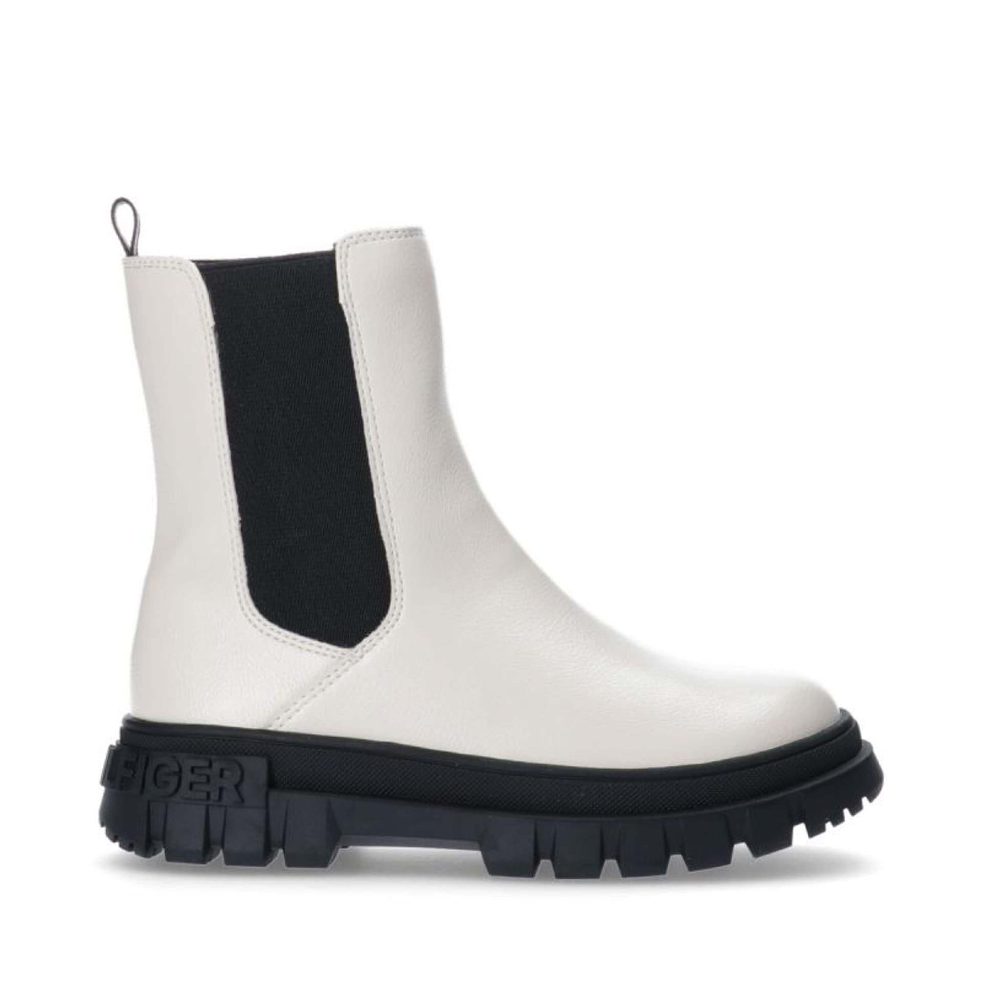

Botki Tommy Hilfiger Bootie Ivory T3A5 (kolor Biały. Czarny, rozmiar 37)