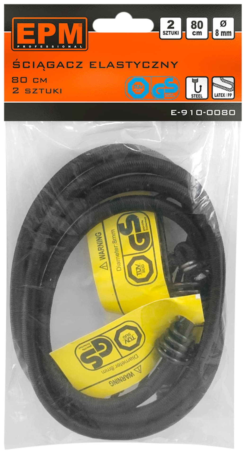 

ŚCIĄG UNIWERSALNY ELASTYCZNY 8MM*80CM