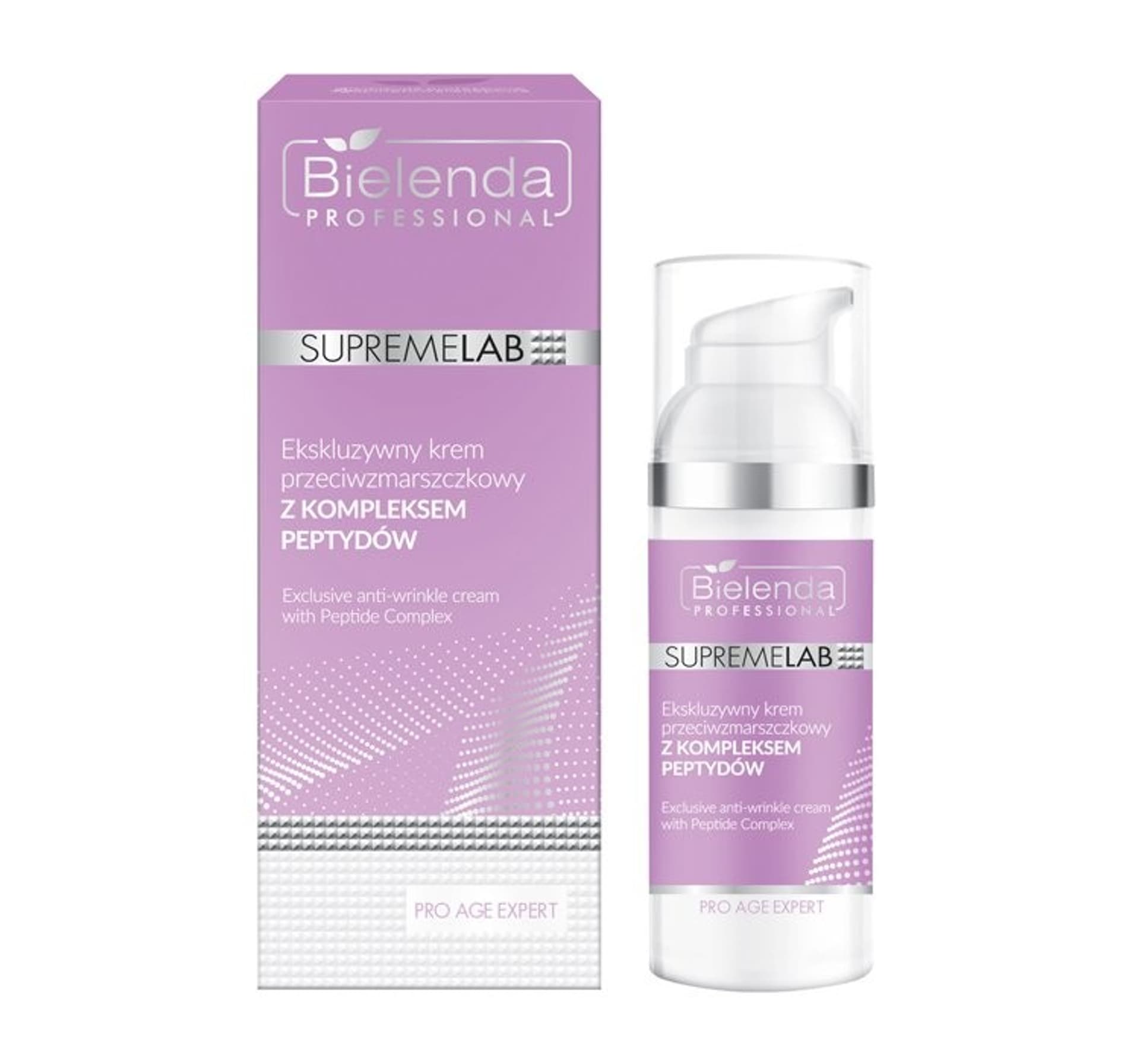 

Bielenda Professional SupremeLab Pro Age Expert ekskluzywny krem przeciwzmarszczkowy z kompleksem peptydów 50ml