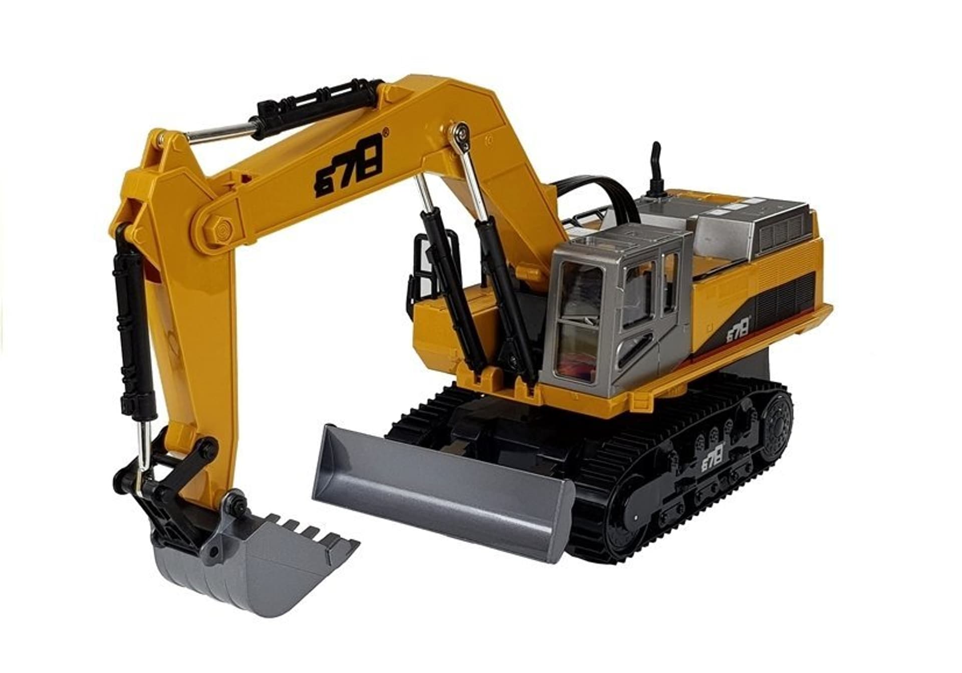 

Pojazd Budowlany Koparka RC Zdalnie Sterowana 2.4G R/C Światła Żółty