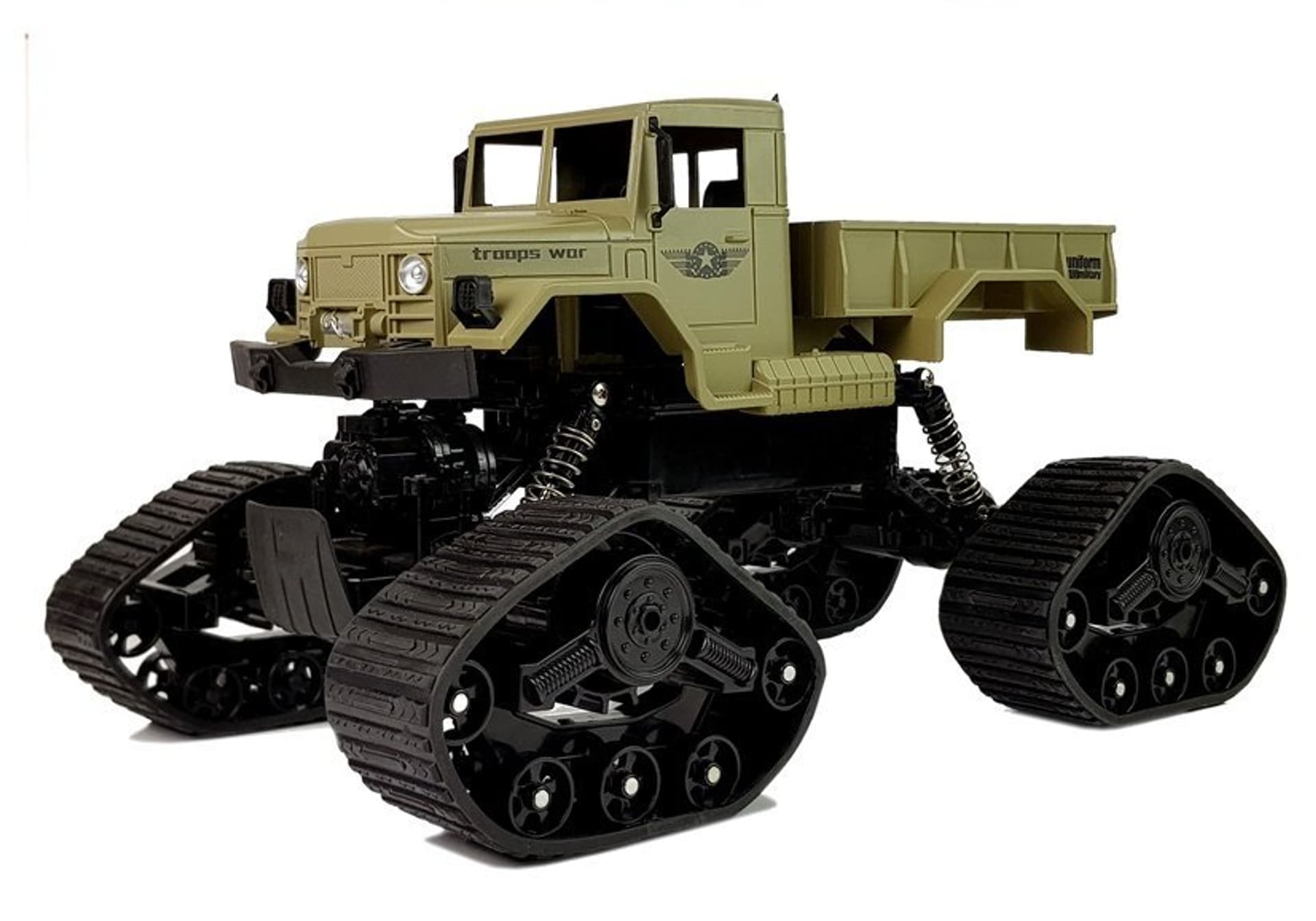

Auto Pickup Terenowe 1:12 Zdalnie Sterowany R/C Gąsienice Żółte