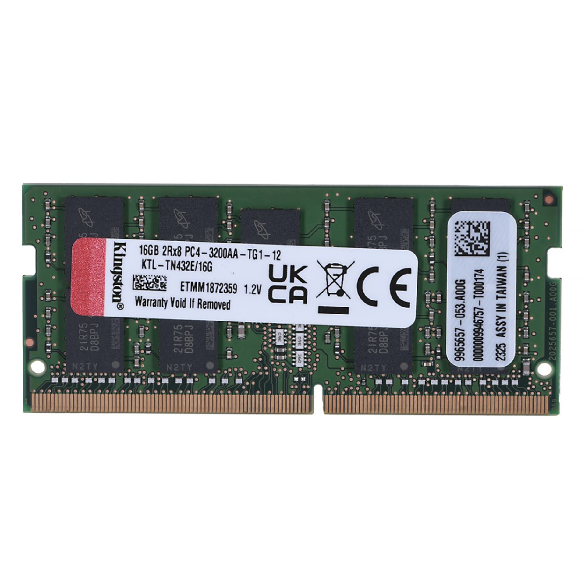 

Pamięć Kingston dedykowana do Lenovo 16GB DDR4 3200Mhz ECC SODIMM