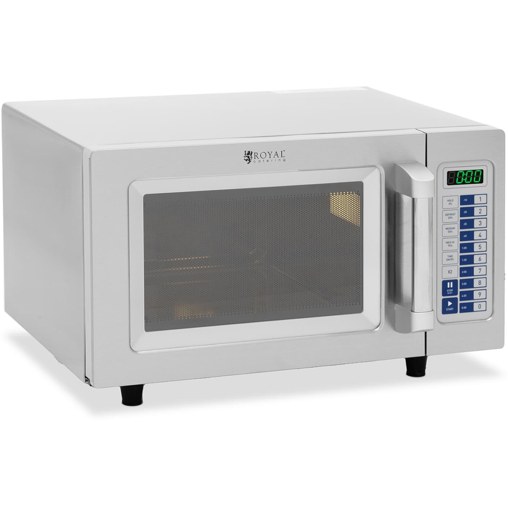 

Profesjonalna kuchenka mikrofalowa 100 programów 25L 1550W