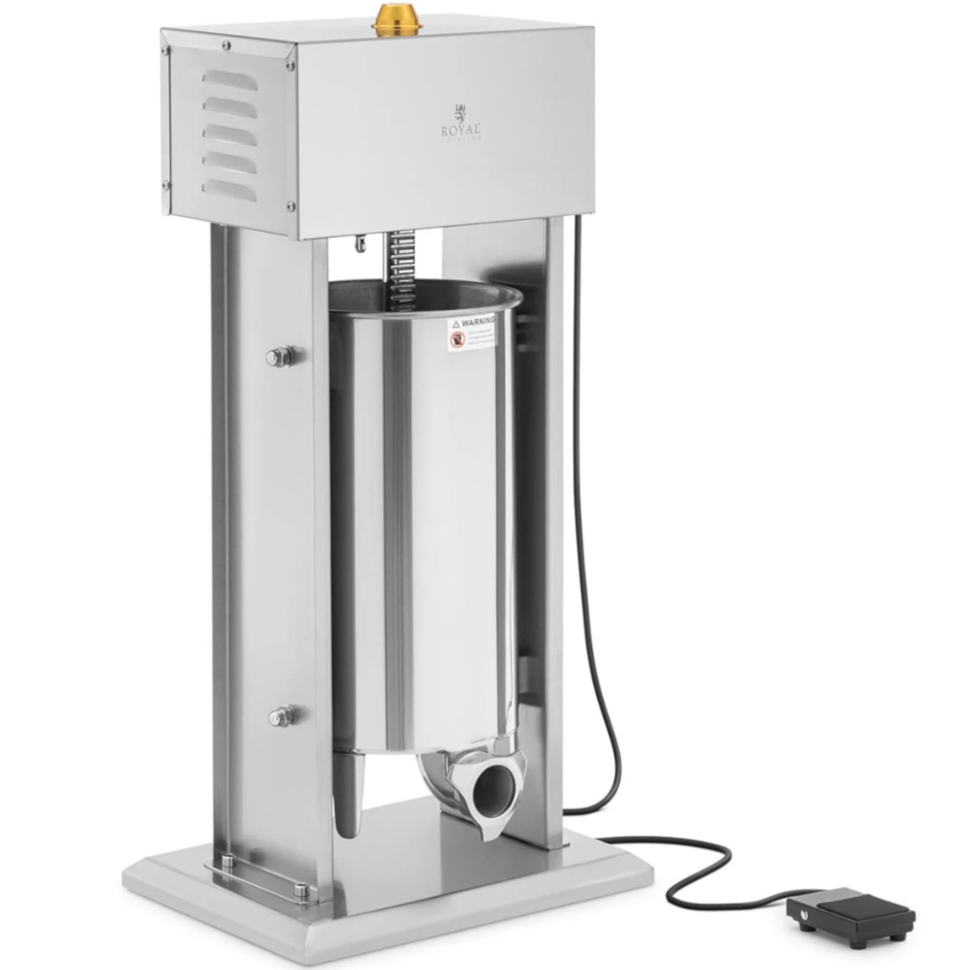 

Nadziewarka do kiełbas elektryczna 4 lejki 230V 120W 15L
