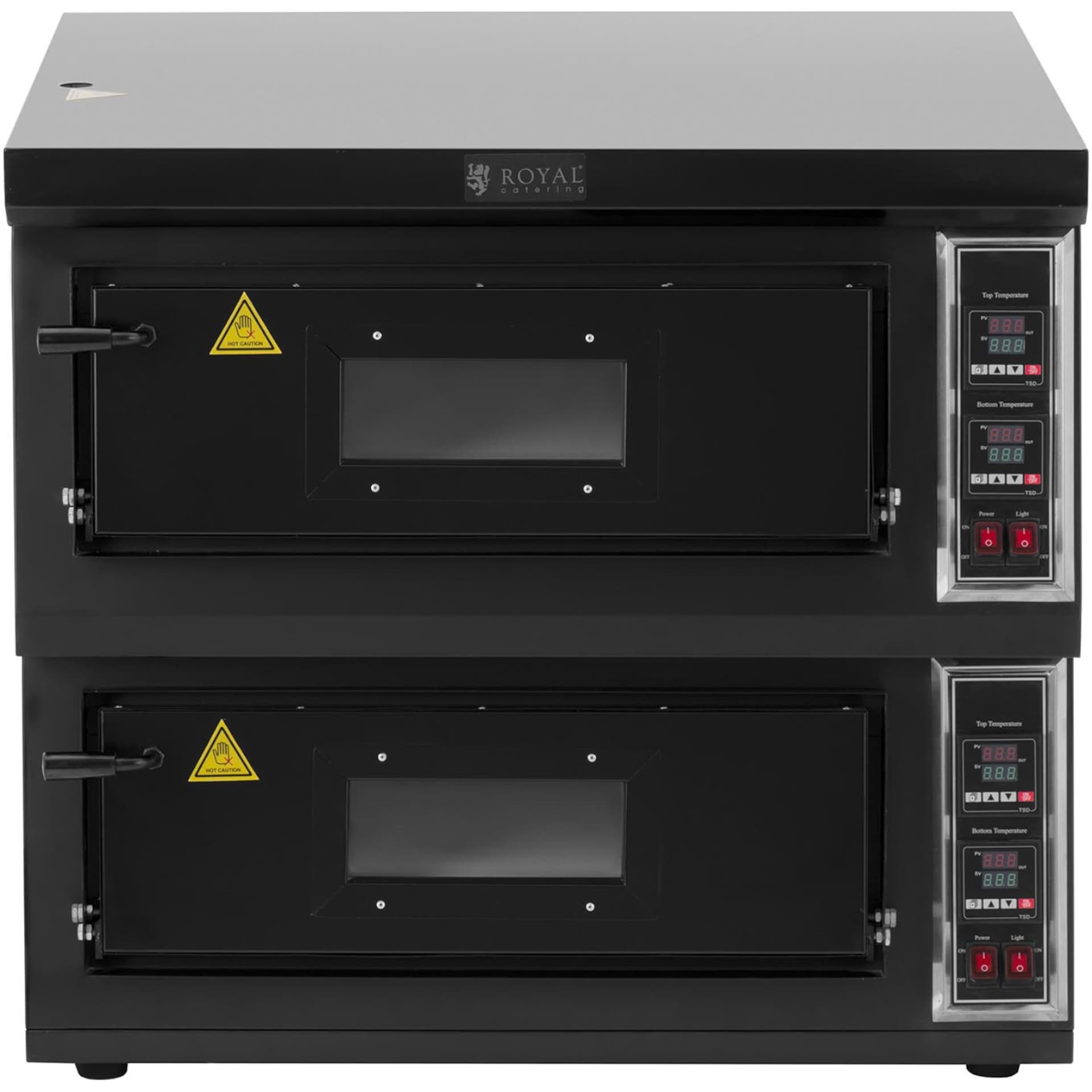 

Piec do pizzy do 58cm 450C 2 komory 400V 8400W