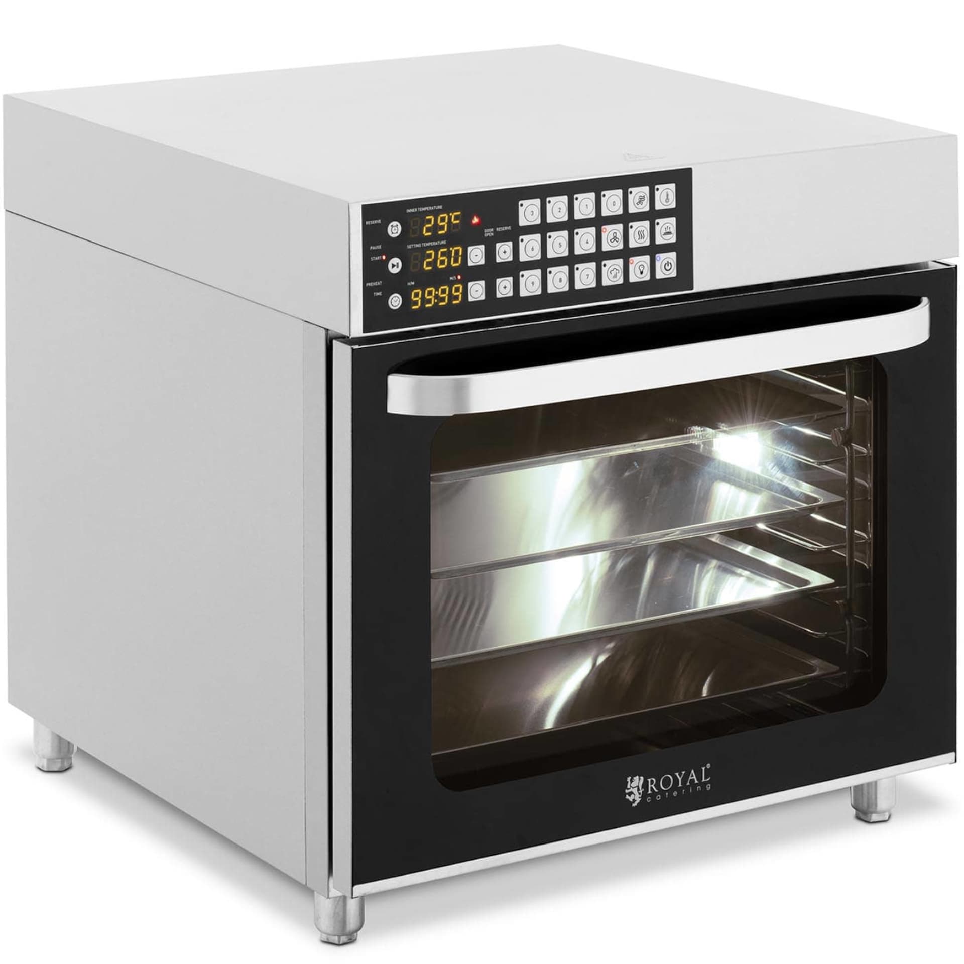 

Piec piekarnik konwekcyjny z funkcją pary grilla garowania i suszenia do 260C 230V 2800W