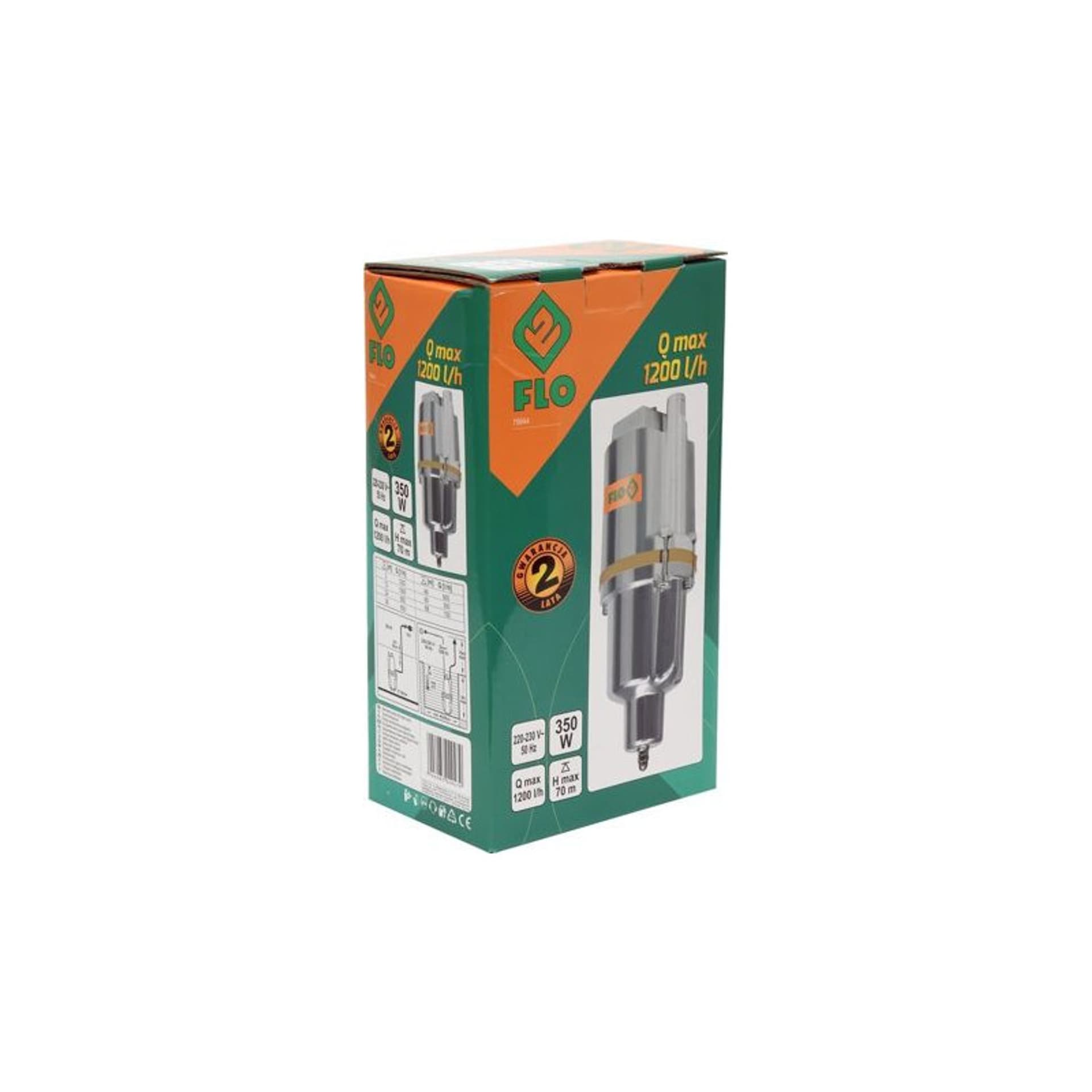 

POMPA MEMBRANOWA - GŁĘBINOWA ZATAPIALNA 350W 79944